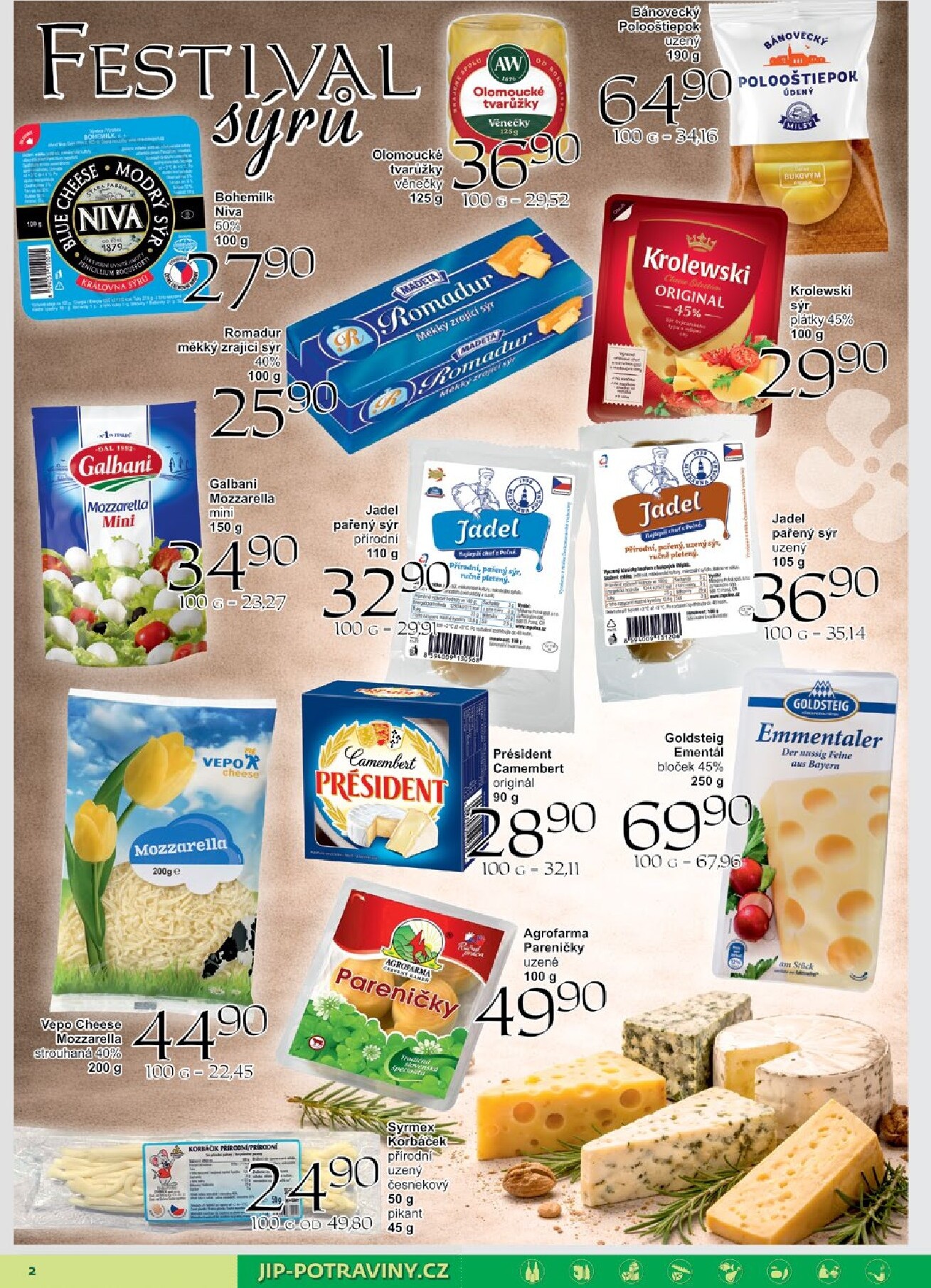 jip - JIP - Maloobchod leták platný od středy 08.04.2026 do neděle 19.04.2026 - page: 2