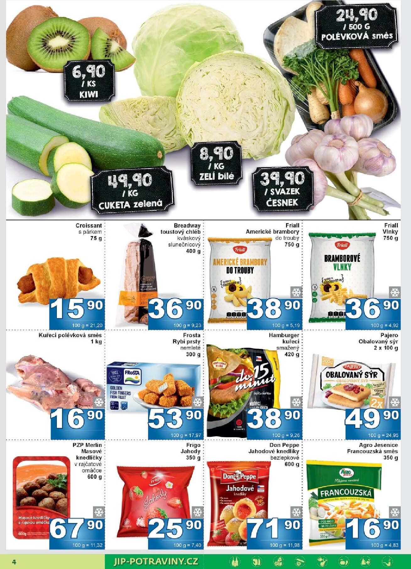 jip - JIP - Maloobchod leták platný od středy 08.04.2026 do neděle 19.04.2026 - page: 4