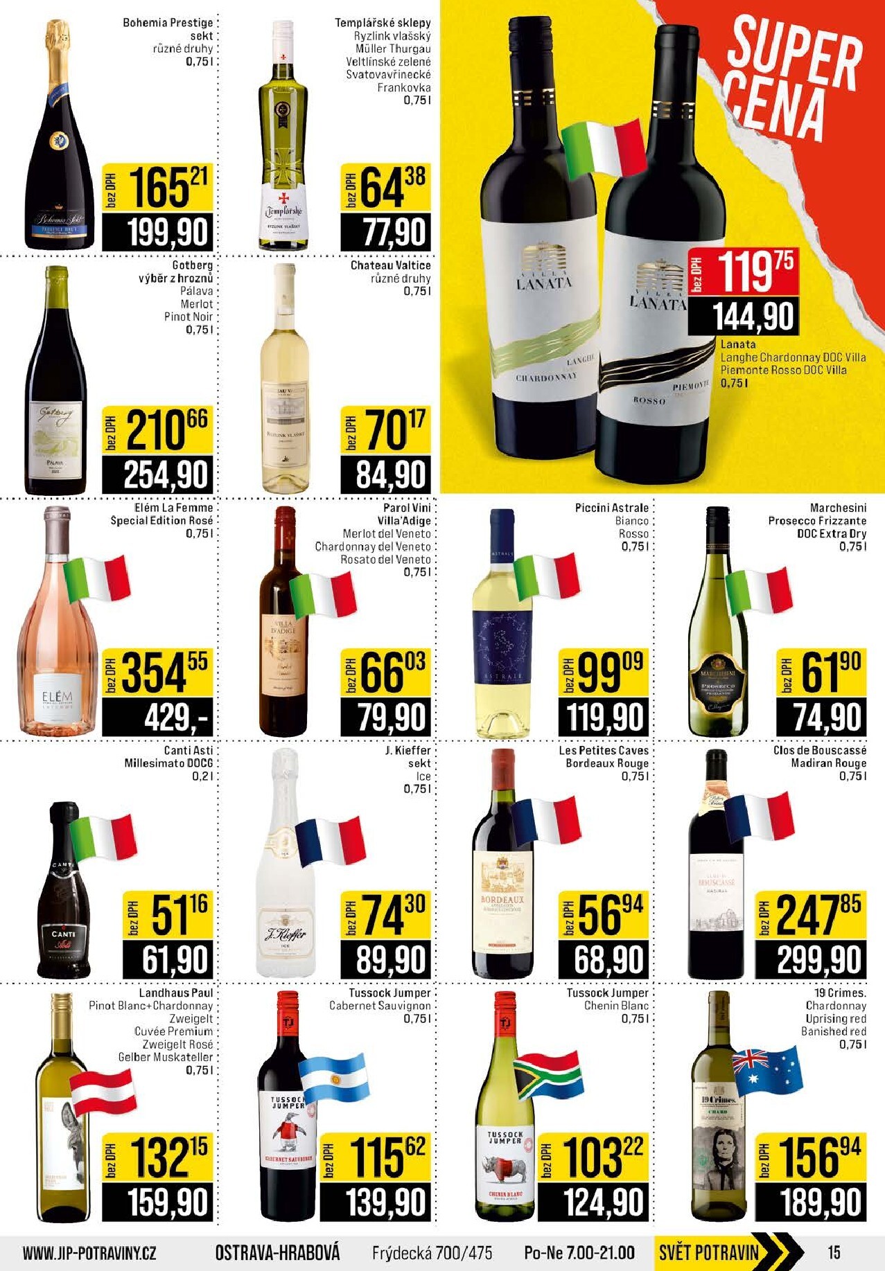 jip - Budoucí JIP - Brno, Ostrava - Hrabová, Praha - Bořanovice, Jilemnice, Karlovy Vary, Olomouc, Pardubice, Zlín, Polička leták platný od středy 15.04.2026 do úterý 21.04.2026 - page: 15