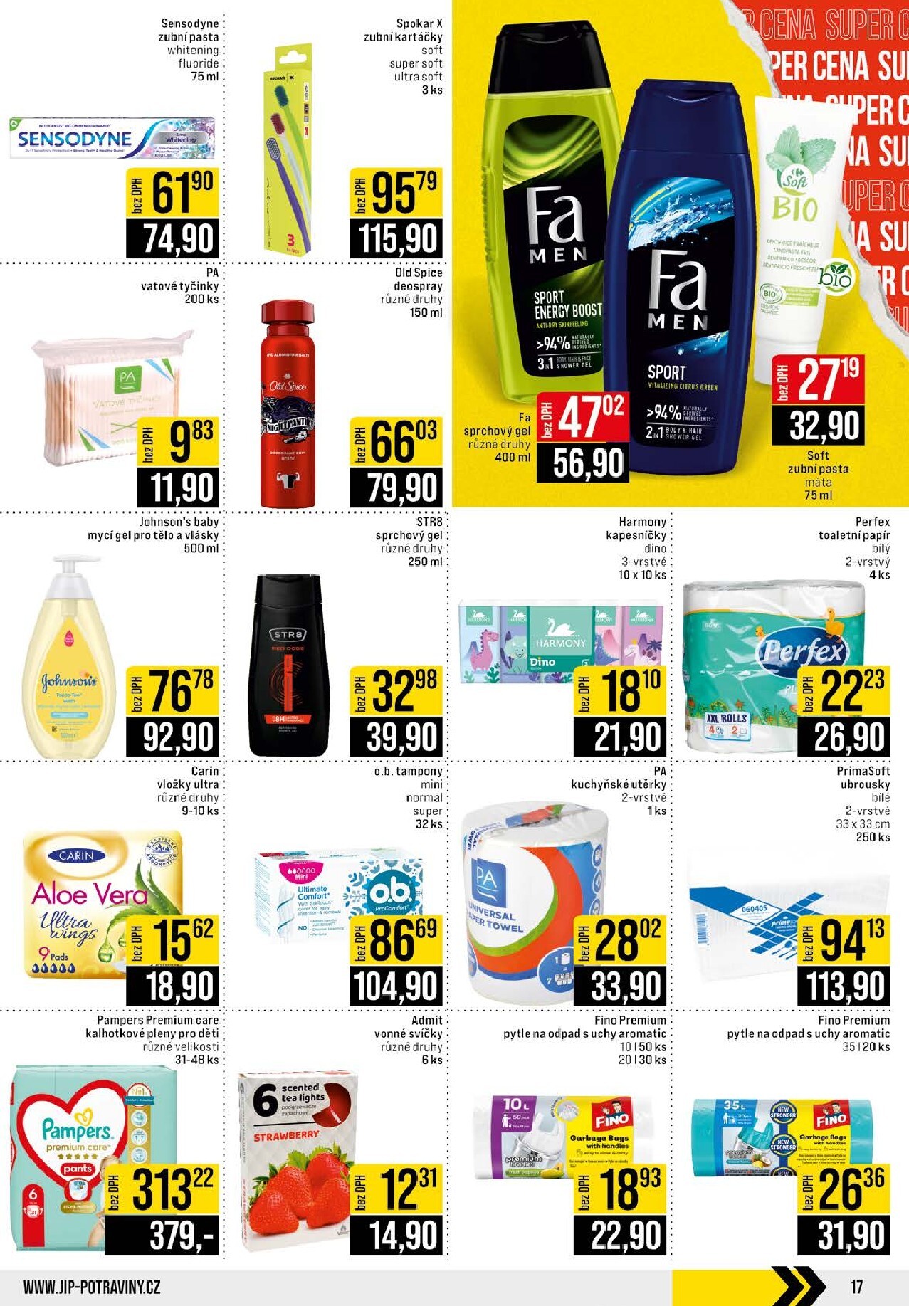 jip - Budoucí JIP - Brno, Ostrava - Hrabová, Praha - Bořanovice, Jilemnice, Karlovy Vary, Olomouc, Pardubice, Zlín, Polička leták platný od středy 15.04.2026 do úterý 21.04.2026 - page: 17
