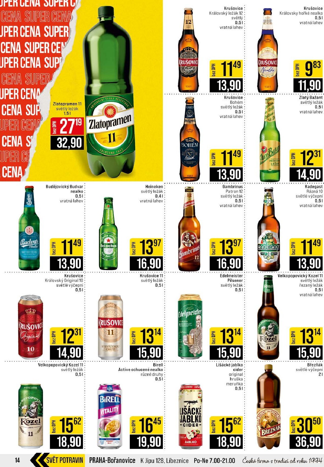 jip - Budoucí JIP - Brno, Ostrava - Hrabová, Praha - Bořanovice, Jilemnice, Karlovy Vary, Olomouc, Pardubice, Zlín, Polička leták platný od středy 15.04.2026 do úterý 21.04.2026 - page: 14