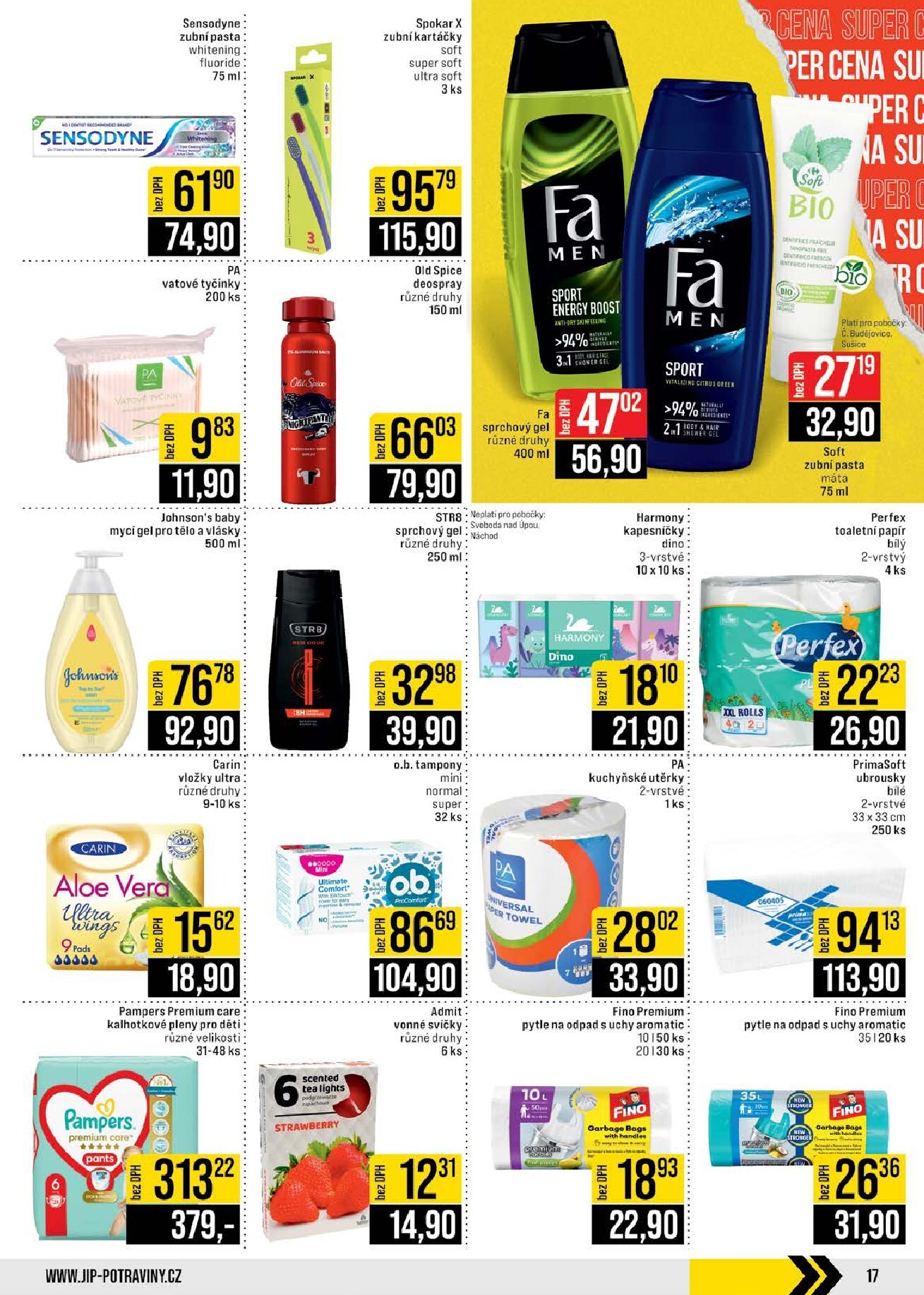 jip - Budoucí JIP - České Budějovice, Most, Svoboda nad Úpou, Náchod, Sušice leták platný od středy 15.04.2026 do úterý 21.04.2026 - page: 17