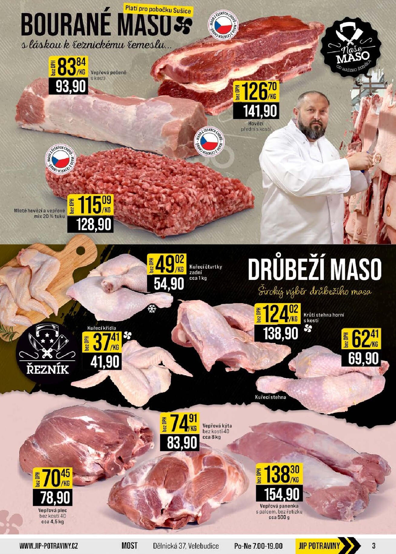 jip - Budoucí JIP - České Budějovice, Most, Svoboda nad Úpou, Náchod, Sušice leták platný od středy 15.04.2026 do úterý 21.04.2026 - page: 3