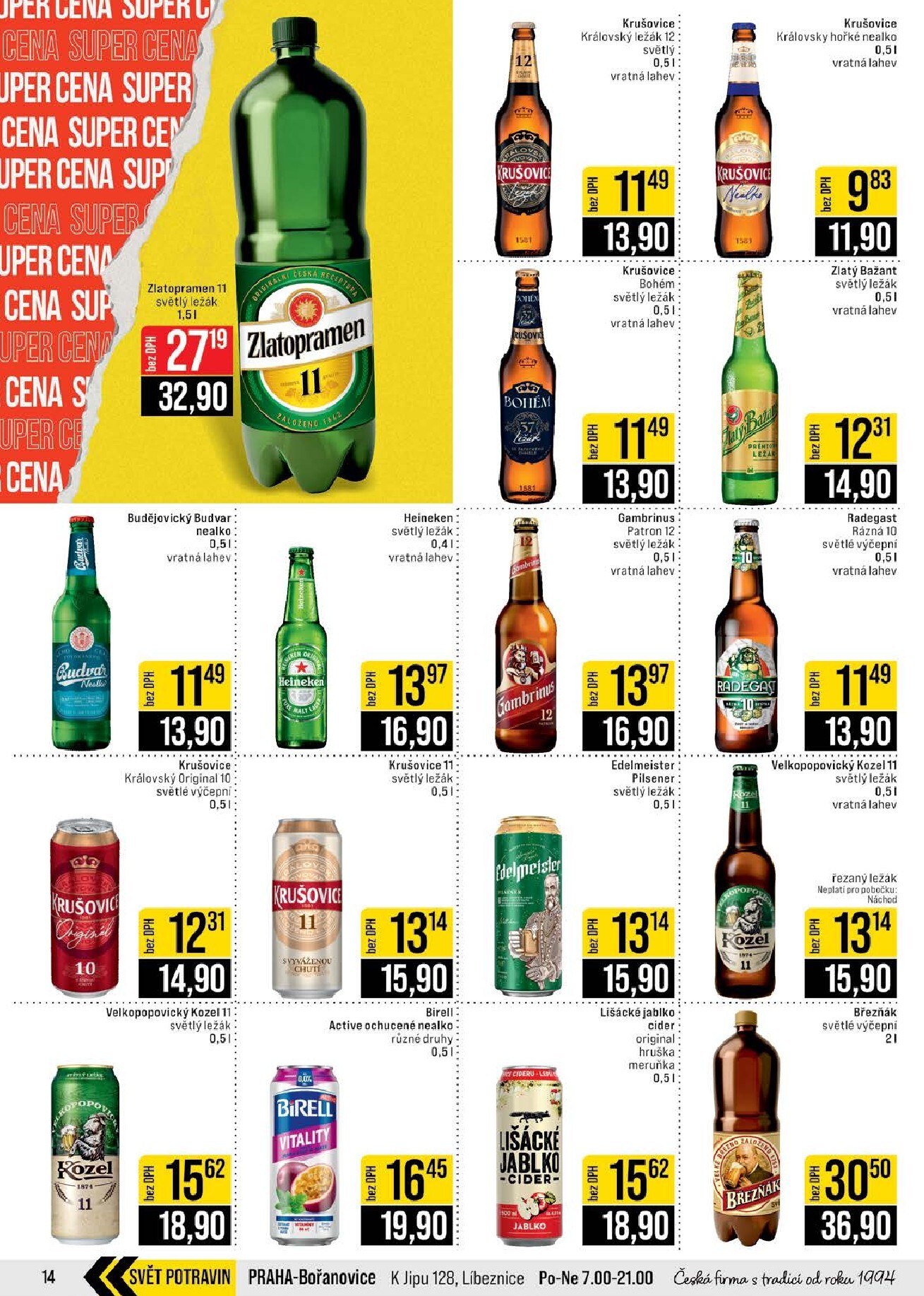 jip - Budoucí JIP - České Budějovice, Most, Svoboda nad Úpou, Náchod, Sušice leták platný od středy 15.04.2026 do úterý 21.04.2026 - page: 14