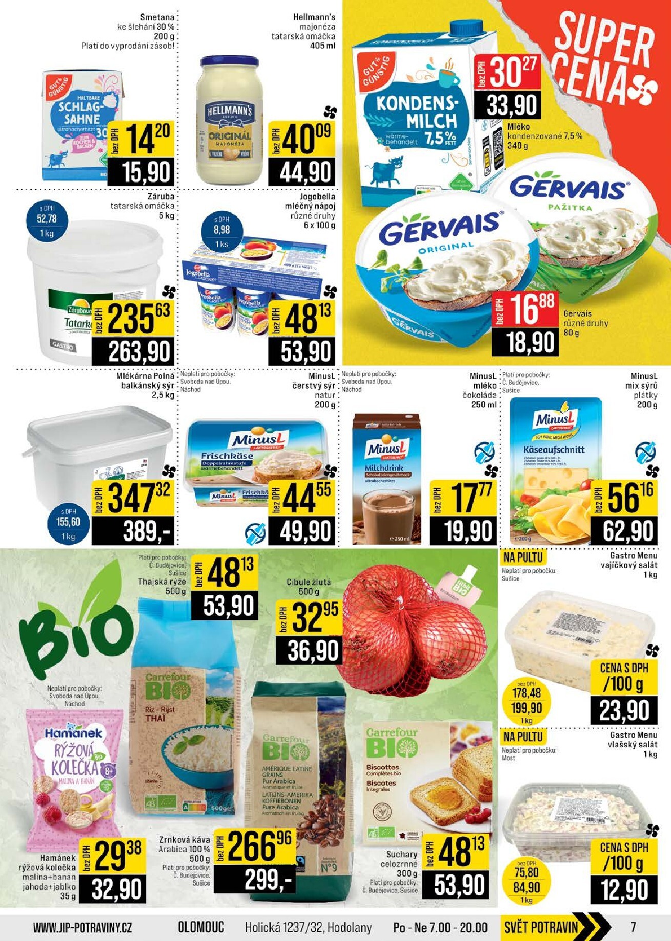 jip - Budoucí JIP - České Budějovice, Most, Svoboda nad Úpou, Náchod, Sušice leták platný od středy 15.04.2026 do úterý 21.04.2026 - page: 7