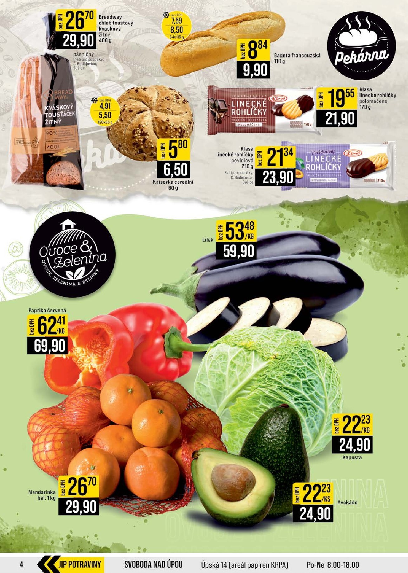 jip - Budoucí JIP - České Budějovice, Most, Svoboda nad Úpou, Náchod, Sušice leták platný od středy 15.04.2026 do úterý 21.04.2026 - page: 4