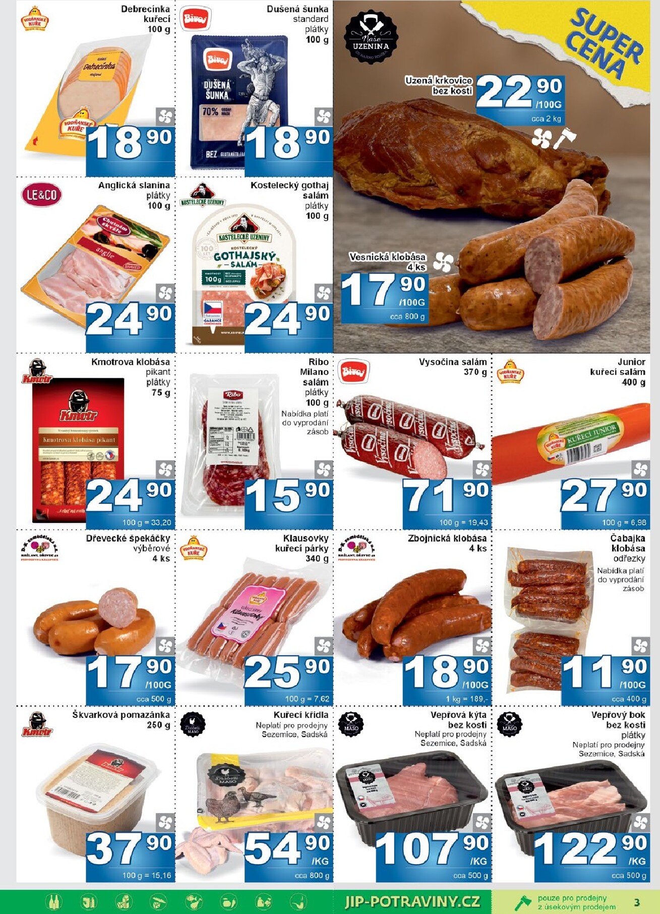 jip - JIP - Maloobchod leták na příští týden od středy 22.04.2026 do neděle 03.05.2026 - page: 3