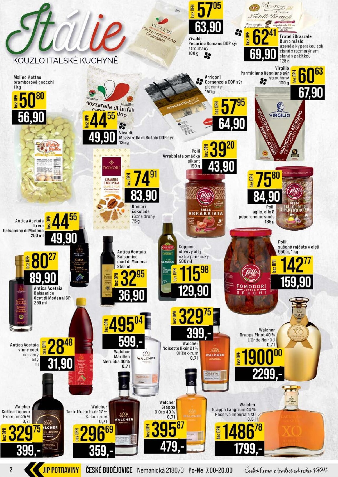 jip - JIP - Brno, Ostrava - Hrabová, Praha - Bořanovice, Jilemnice, Karlovy Vary, Olomouc, Pardubice, Zlín, Polička leták na příští týden od středy 22.04.2026 do úterý 28.04.2026 - page: 2