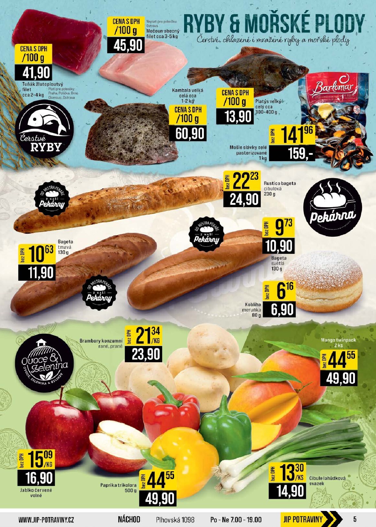 jip - JIP - Brno, Ostrava - Hrabová, Praha - Bořanovice, Jilemnice, Karlovy Vary, Olomouc, Pardubice, Zlín, Polička leták na příští týden od středy 22.04.2026 do úterý 28.04.2026 - page: 5