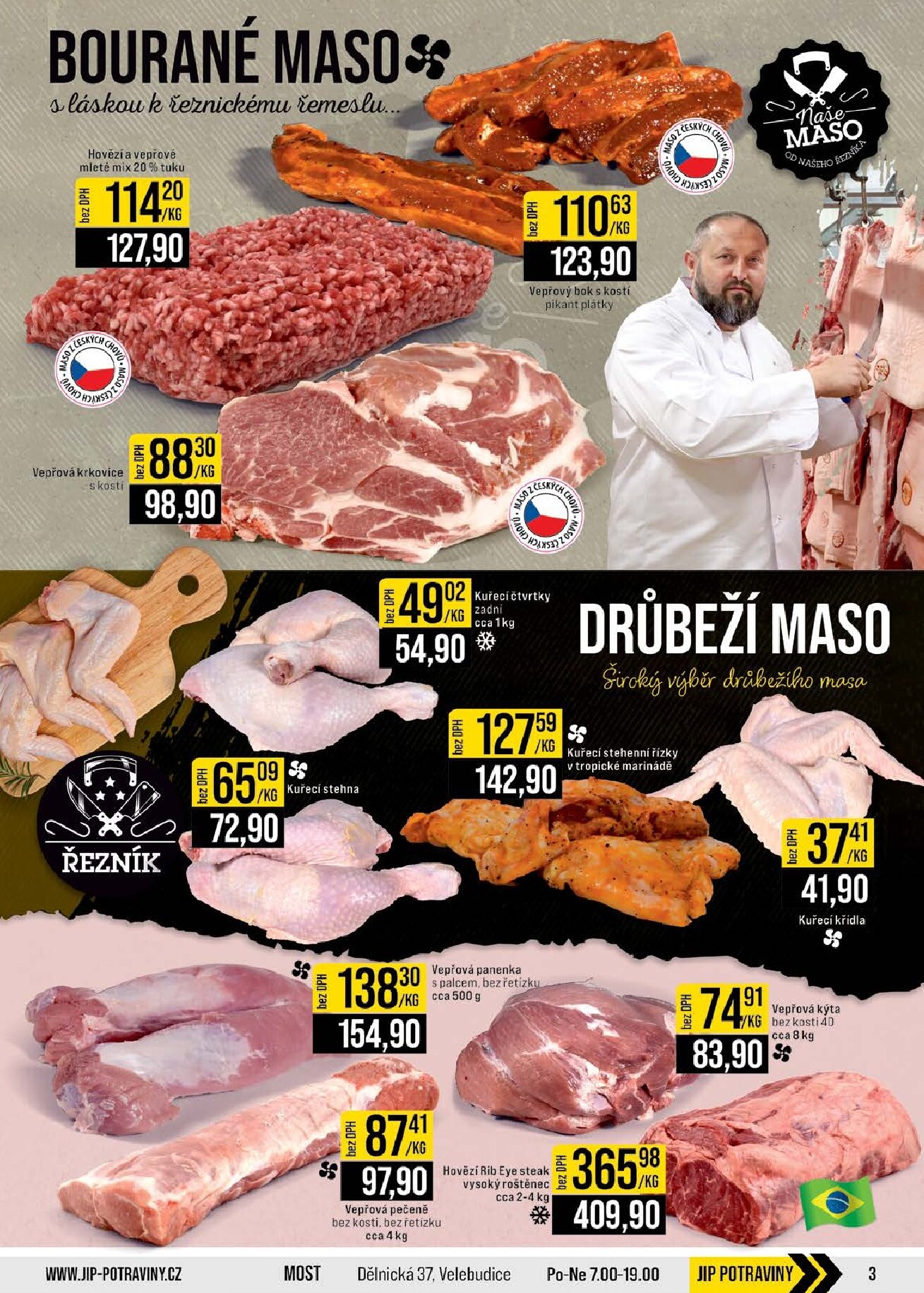 jip - Budoucí JIP - Brno, Ostrava - Hrabová, Praha - Bořanovice, Jilemnice, Karlovy Vary, Olomouc, Pardubice, Zlín, Polička leták platný od středy 29.04.2026 do úterý 05.05.2026 - page: 3