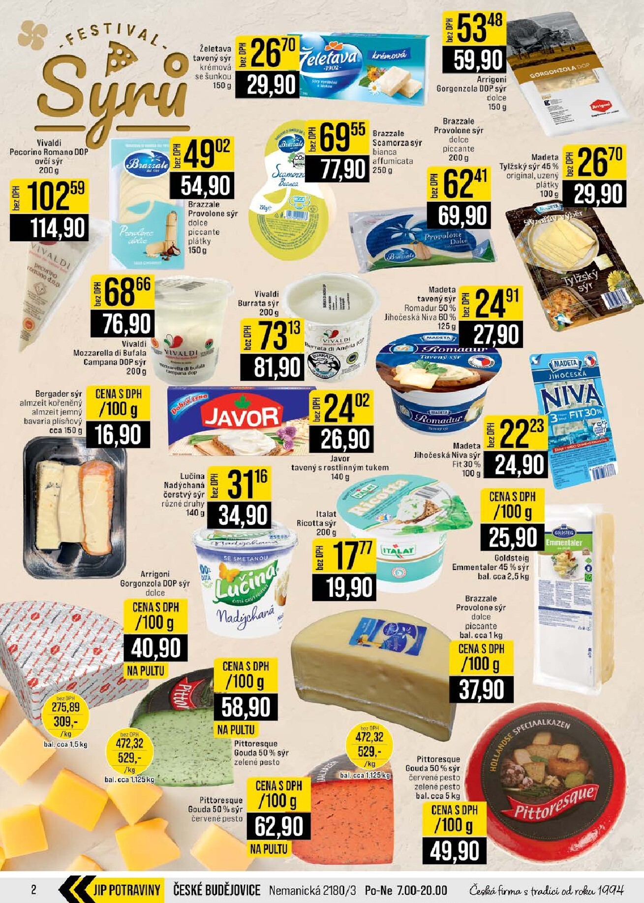 jip - Budoucí JIP - Brno, Ostrava - Hrabová, Praha - Bořanovice, Jilemnice, Karlovy Vary, Olomouc, Pardubice, Zlín, Polička leták platný od středy 29.04.2026 do úterý 05.05.2026 - page: 2