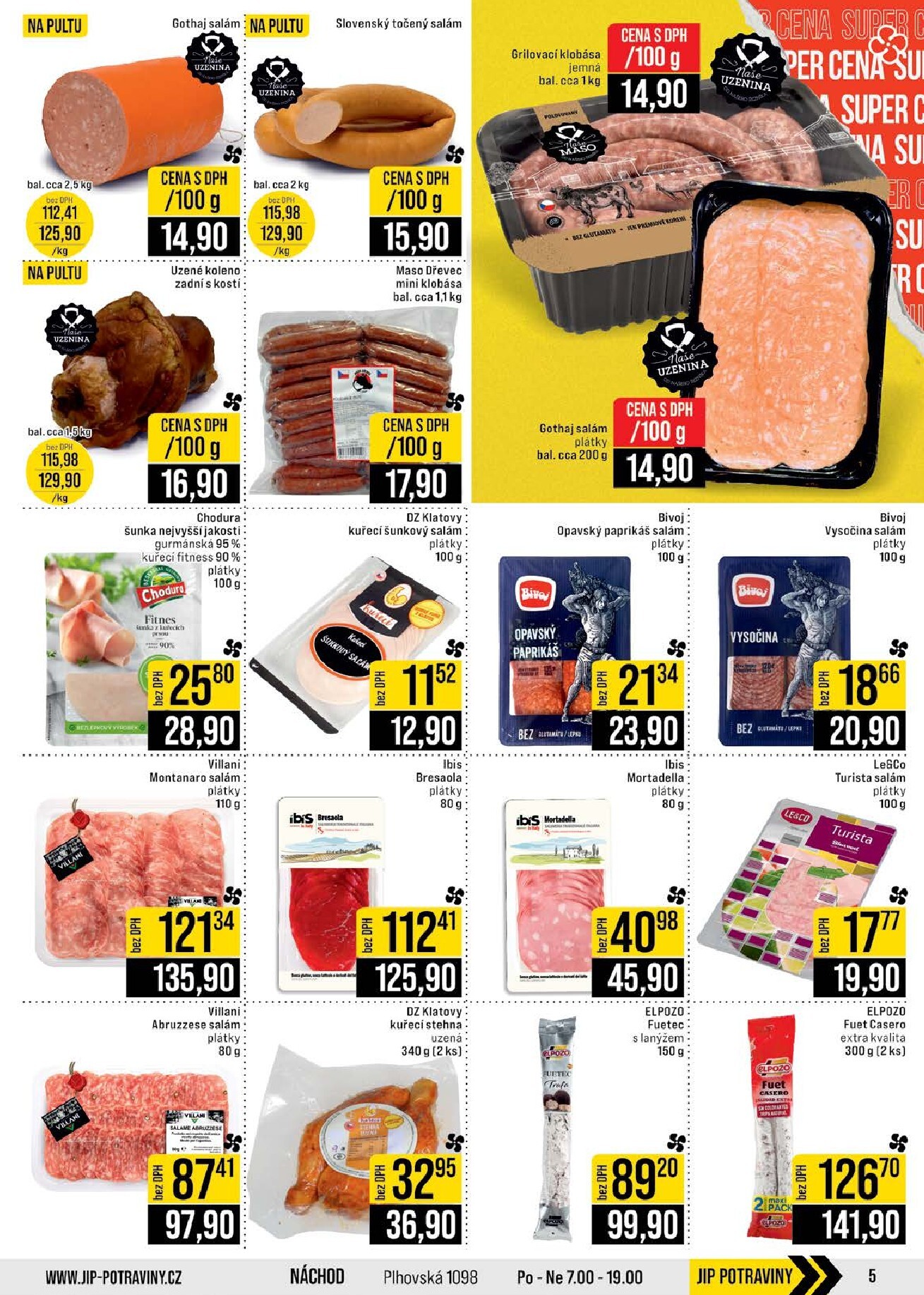 jip - Budoucí JIP - Brno, Ostrava - Hrabová, Praha - Bořanovice, Jilemnice, Karlovy Vary, Olomouc, Pardubice, Zlín, Polička leták platný od středy 29.04.2026 do úterý 05.05.2026 - page: 5
