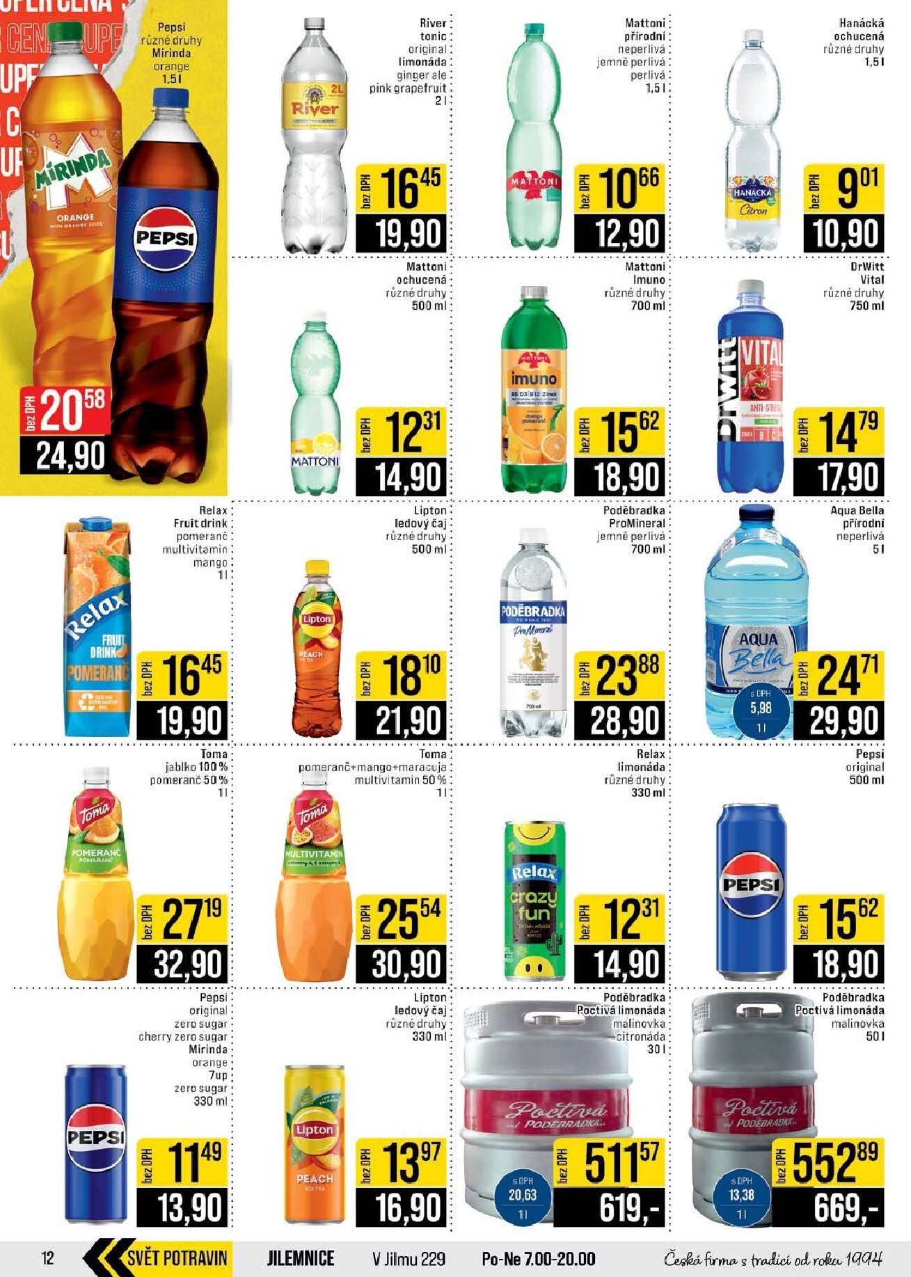 jip - Budoucí JIP - Brno, Ostrava - Hrabová, Praha - Bořanovice, Jilemnice, Karlovy Vary, Olomouc, Pardubice, Zlín, Polička leták platný od středy 29.04.2026 do úterý 05.05.2026 - page: 12