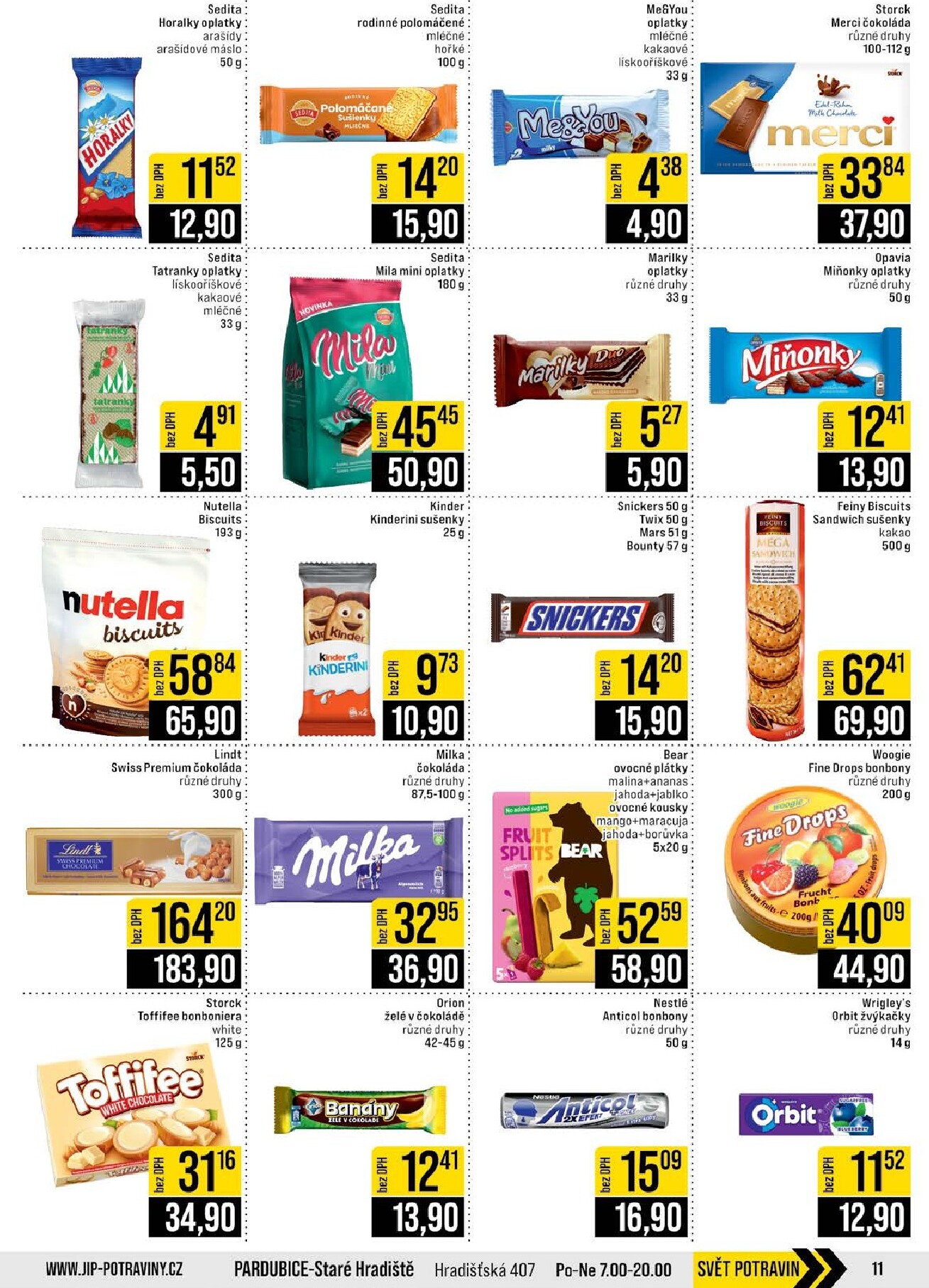 jip - Budoucí JIP - Brno, Ostrava - Hrabová, Praha - Bořanovice, Jilemnice, Karlovy Vary, Olomouc, Pardubice, Zlín, Polička leták platný od středy 29.04.2026 do úterý 05.05.2026 - page: 11
