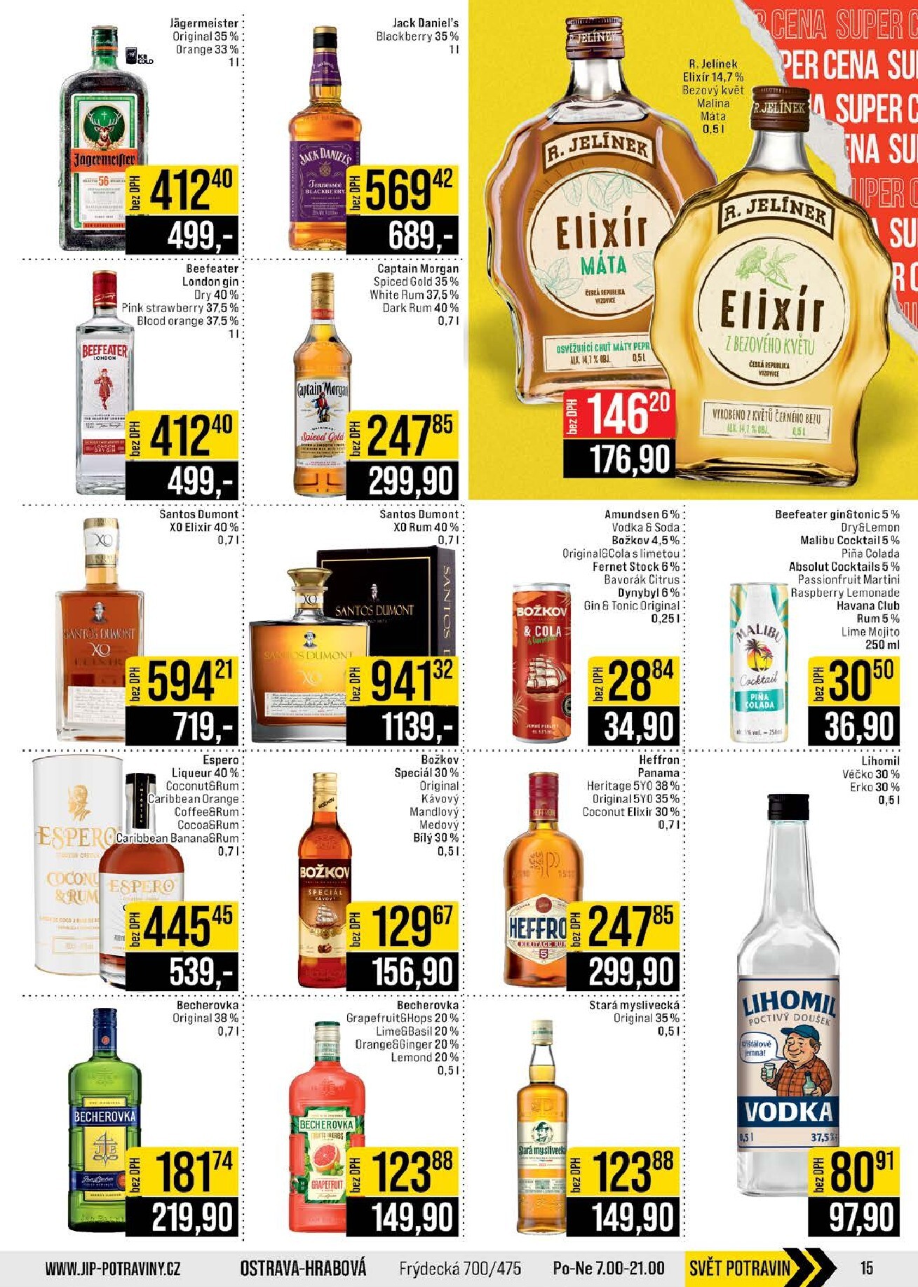 jip - Budoucí JIP - Brno, Ostrava - Hrabová, Praha - Bořanovice, Jilemnice, Karlovy Vary, Olomouc, Pardubice, Zlín, Polička leták platný od středy 29.04.2026 do úterý 05.05.2026 - page: 15