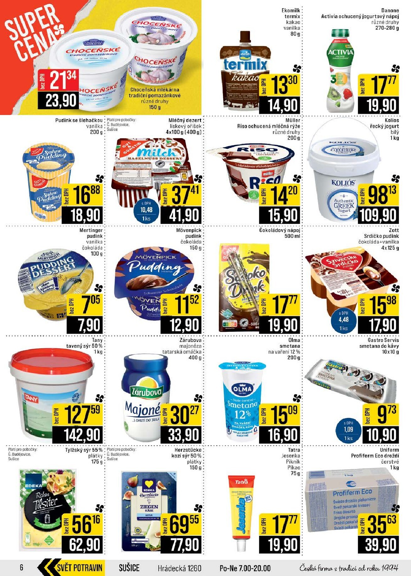 jip - Budoucí JIP - České Budějovice, Most, Svoboda nad Úpou, Náchod, Sušice leták platný od středy 29.04.2026 do úterý 05.05.2026 - page: 6