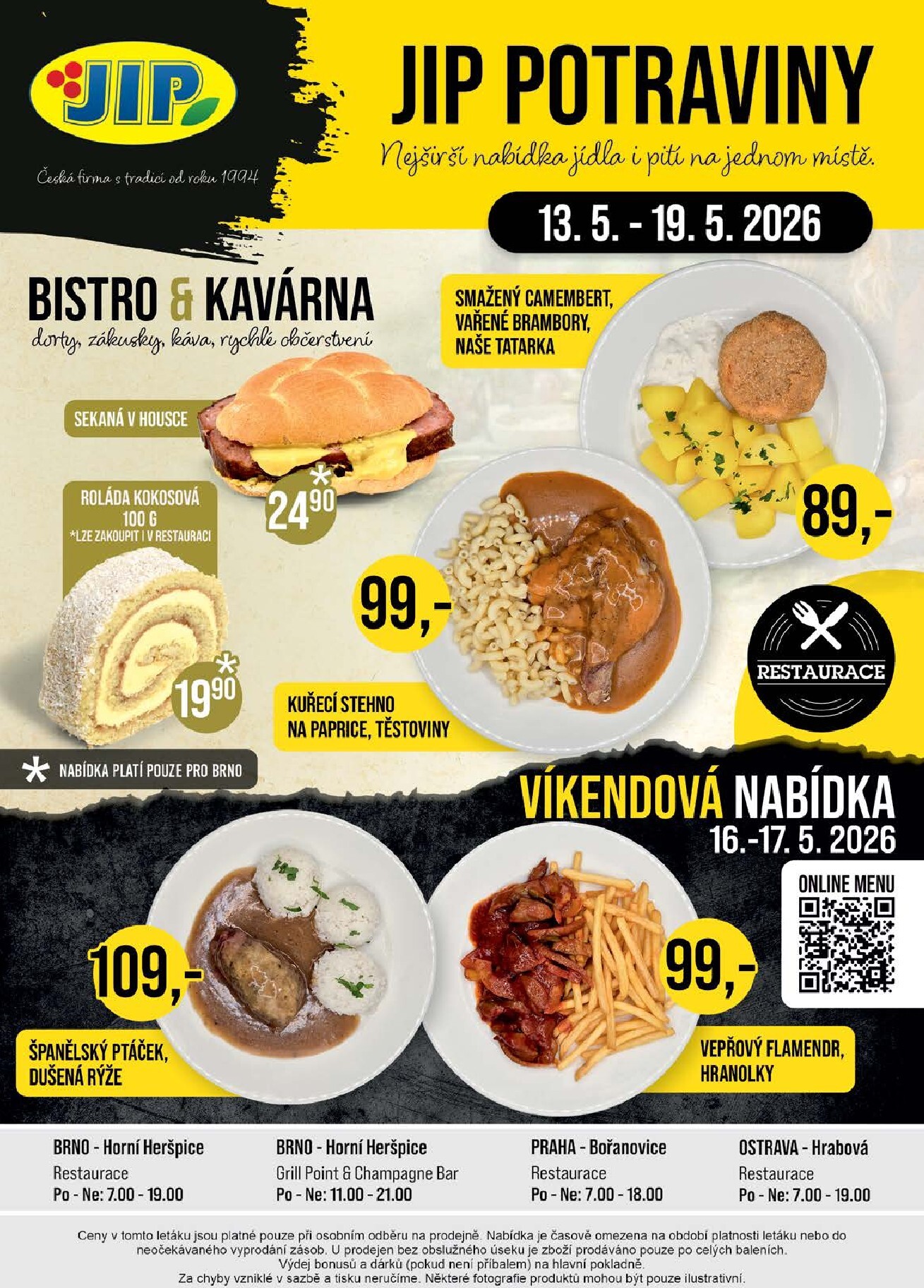 jip - JIP - Potraviny leták na příští týden od středy 13.05.2026 do úterý 19.05.2026 - page: 20