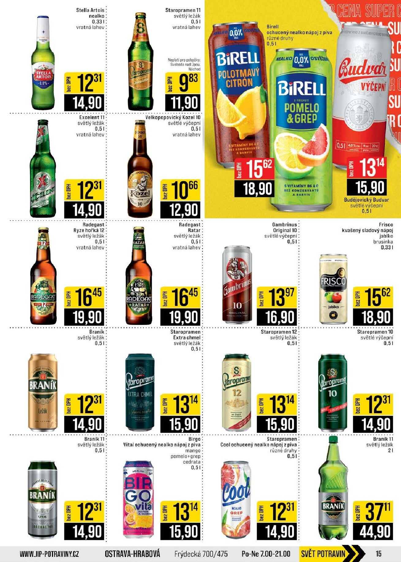 jip - JIP - Potraviny leták na příští týden od středy 13.05.2026 do úterý 19.05.2026 - page: 15