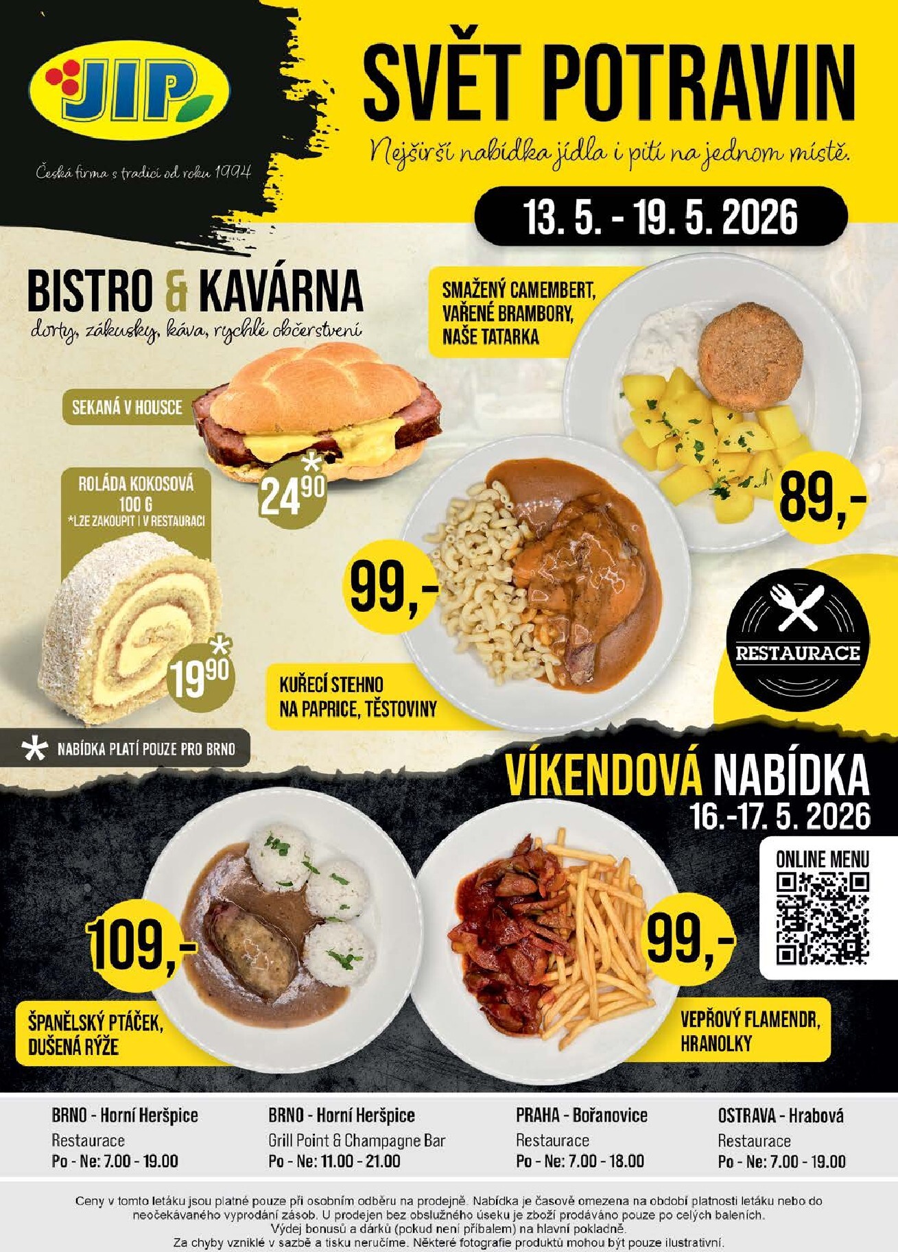 jip - JIP - Svět potravin leták na příští týden od středy 13.05.2026 do úterý 19.05.2026 - page: 20