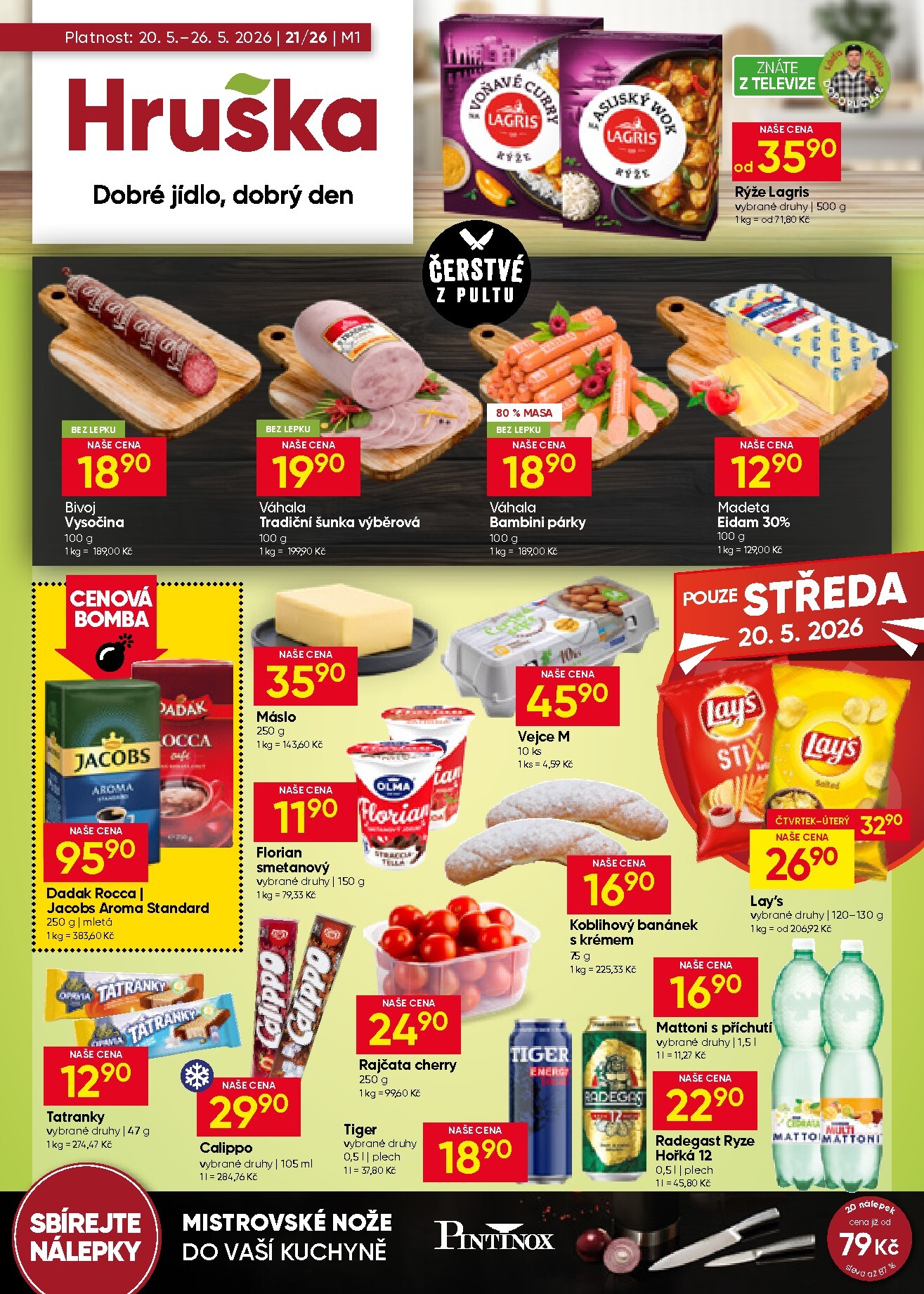 hruska - Aktuální Hruška leták platný od středy 20.05.2026 do úterý 26.05.2026