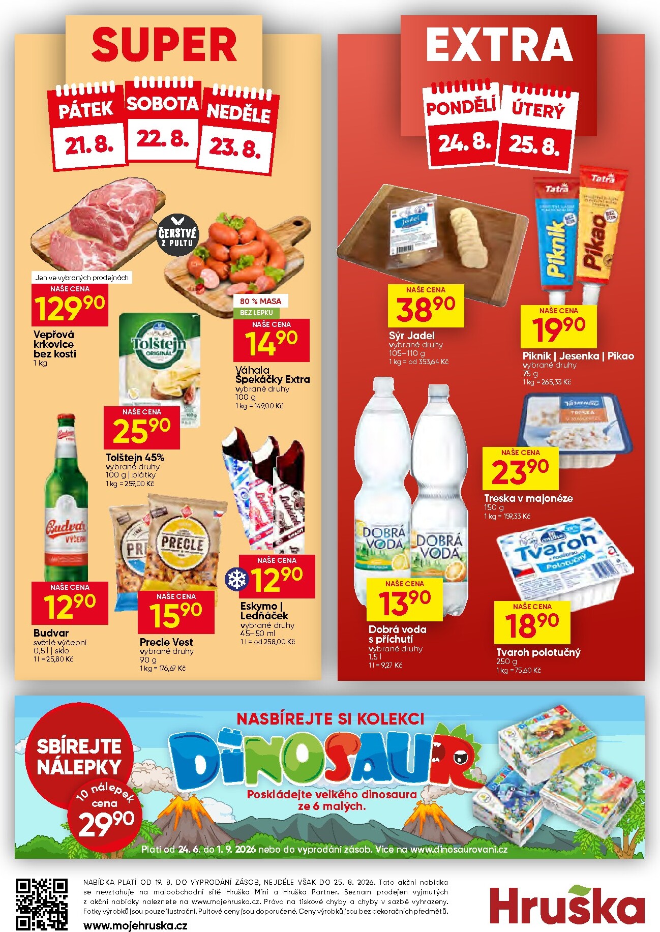 hruska - Aktuální Hruška leták platný od středy 19.08.2026 do úterý 25.08.2026 - page: 12