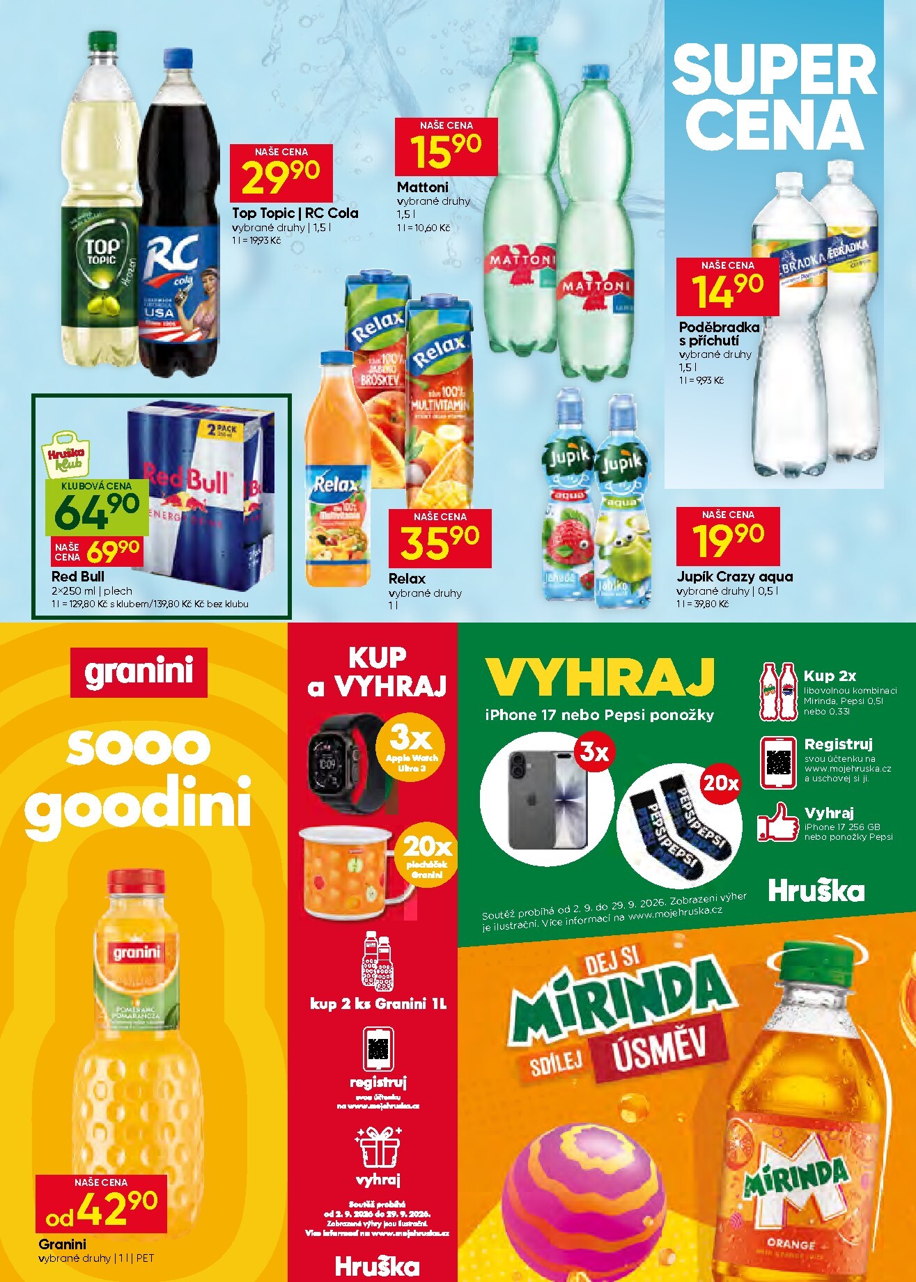 hruska - Aktuální Hruška leták platný od středy 02.09.2026 do úterý 08.09.2026 - page: 9
