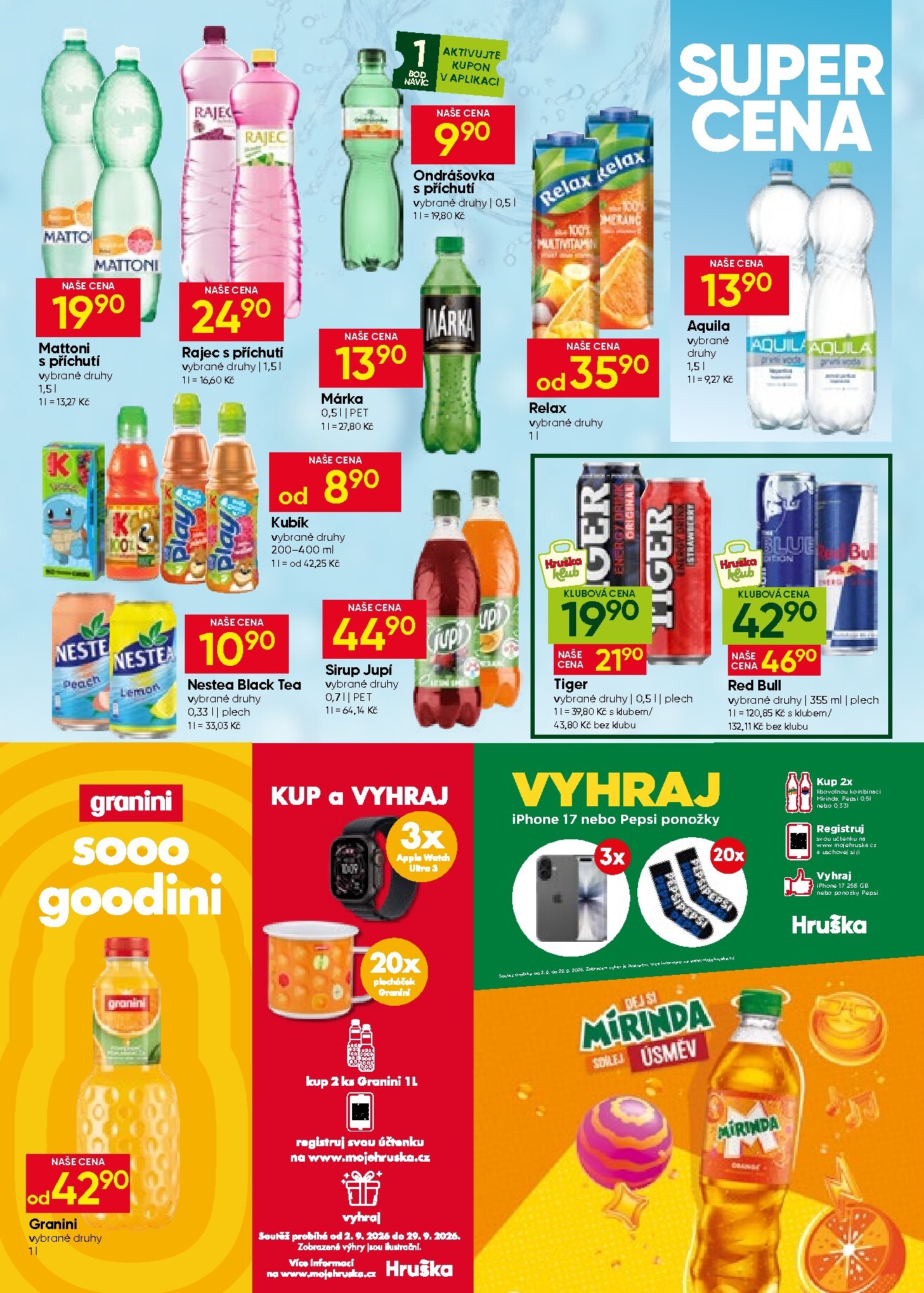 hruska - Aktuální Hruška leták platný od středy 09.09.2026 do úterý 15.09.2026 - page: 9