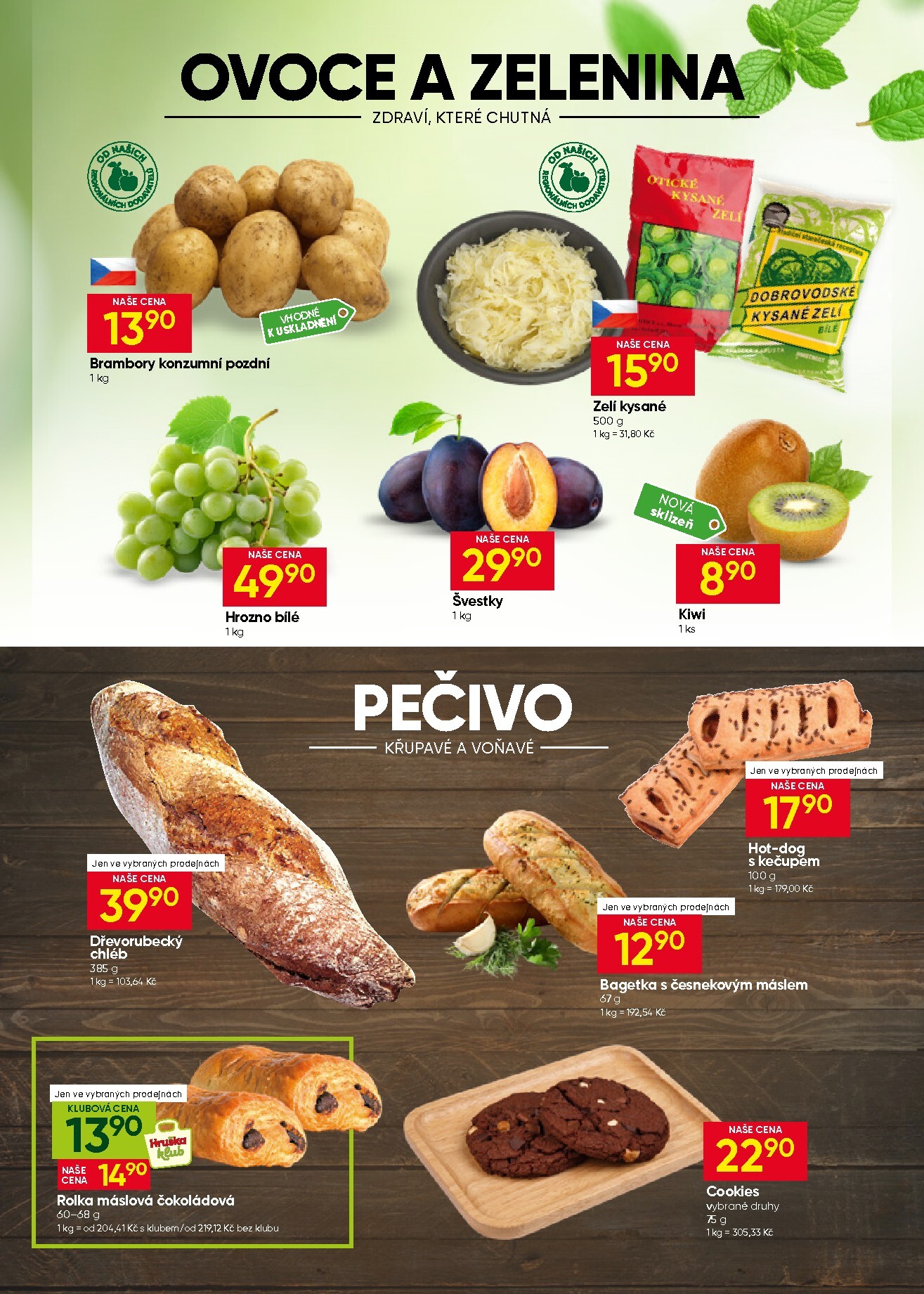 hruska - Aktuální Hruška leták platný od středy 14.10.2026 do úterý 20.10.2026 - page: 4