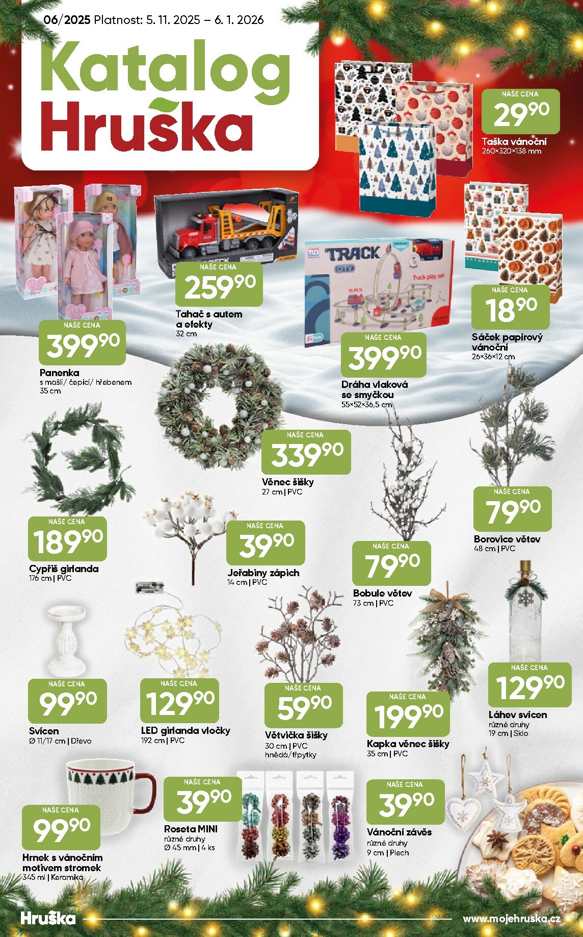 hruska - Aktuální leták Hruška - Katalóg od 05.11. do 06.01. - page: 1