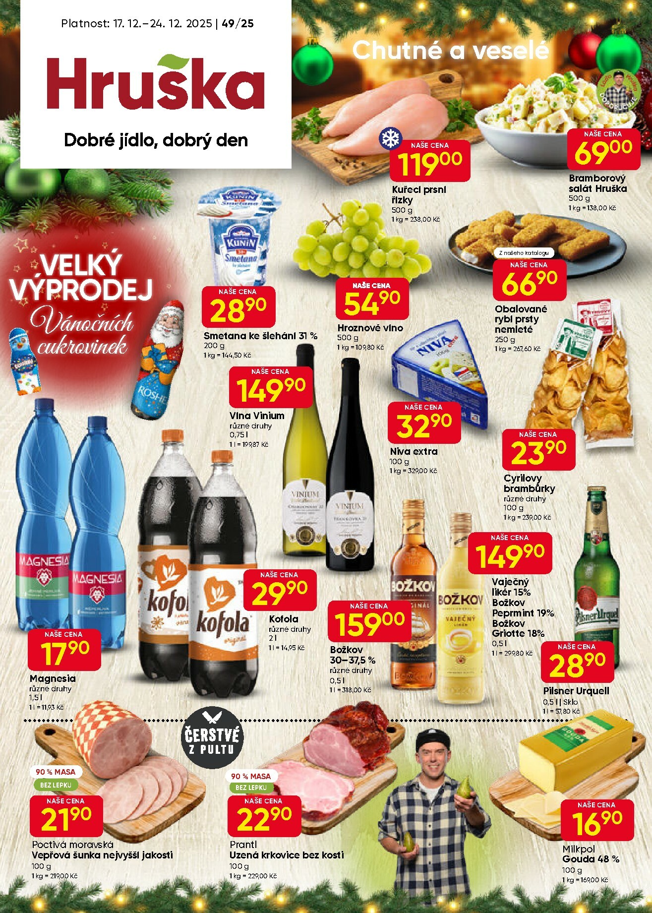 hruska - Aktuální leták Hruška od 17.12. do 24.12.