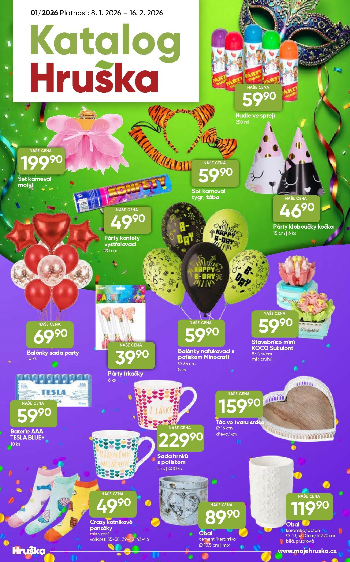 hruska - Aktuální leták Hruška - Katalóg od 08.01. do 16.02.