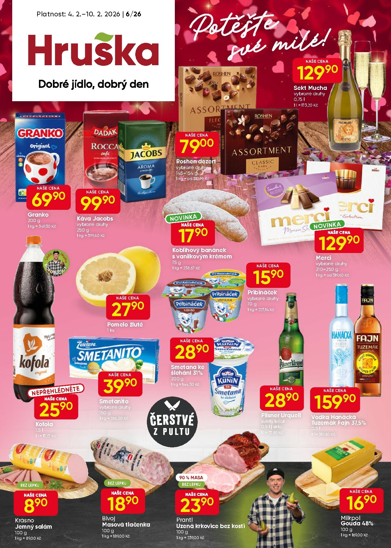 hruska - Hruška leták platný od středy 04.02.2026 do úterý 10.02.2026