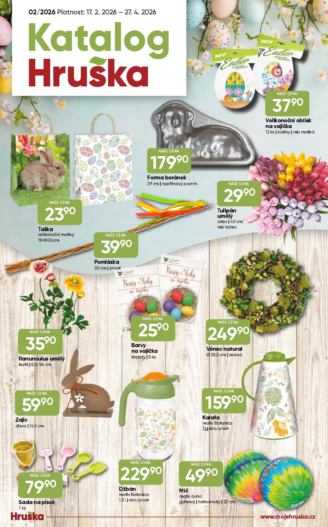 hruska - Hruška - Katalóg leták platný od úterý 17.02.2026 do pondělí 27.04.2026