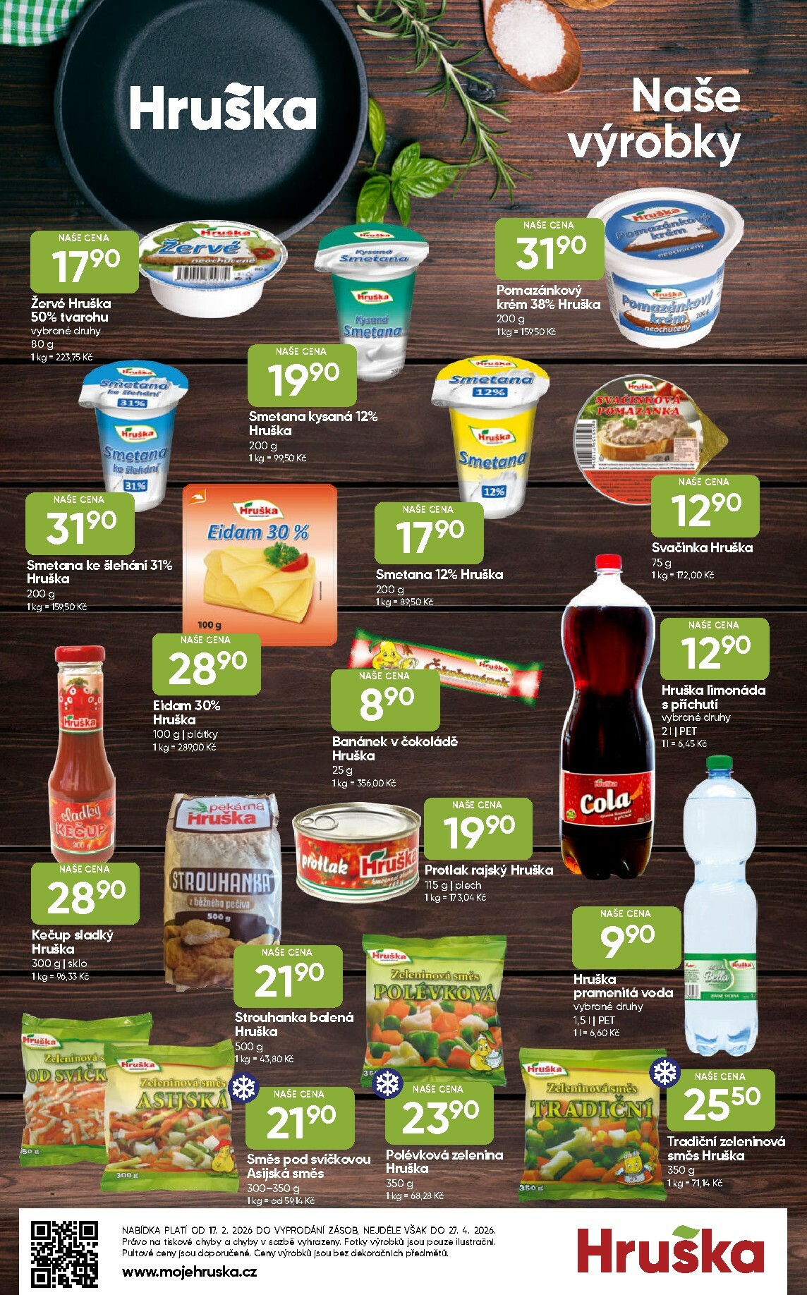 hruska - Hruška - Katalóg leták platný od úterý 17.02.2026 do pondělí 27.04.2026 - page: 16