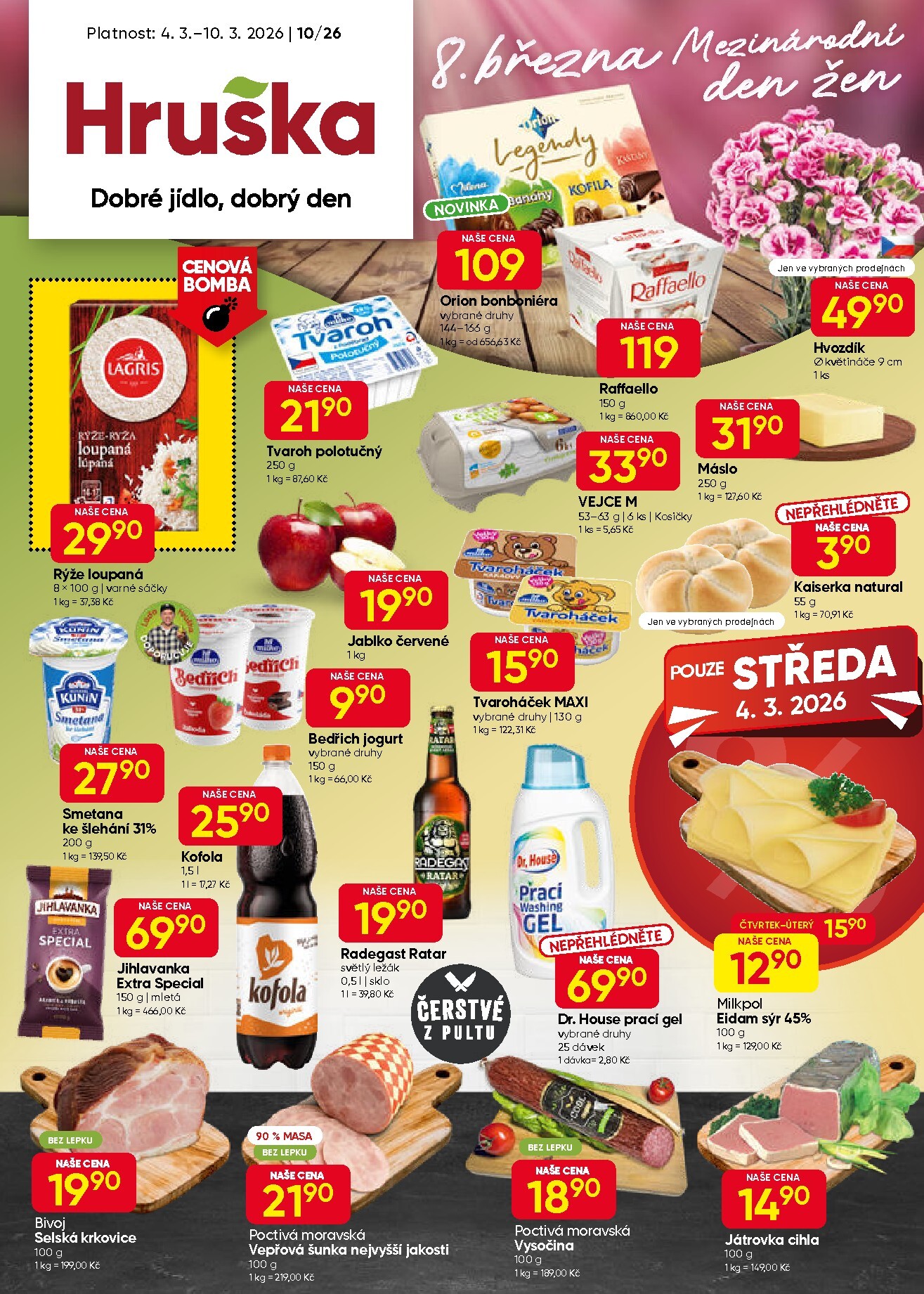 hruska - Hruška leták platný od středy 04.03.2026 do úterý 10.03.2026 - page: 1