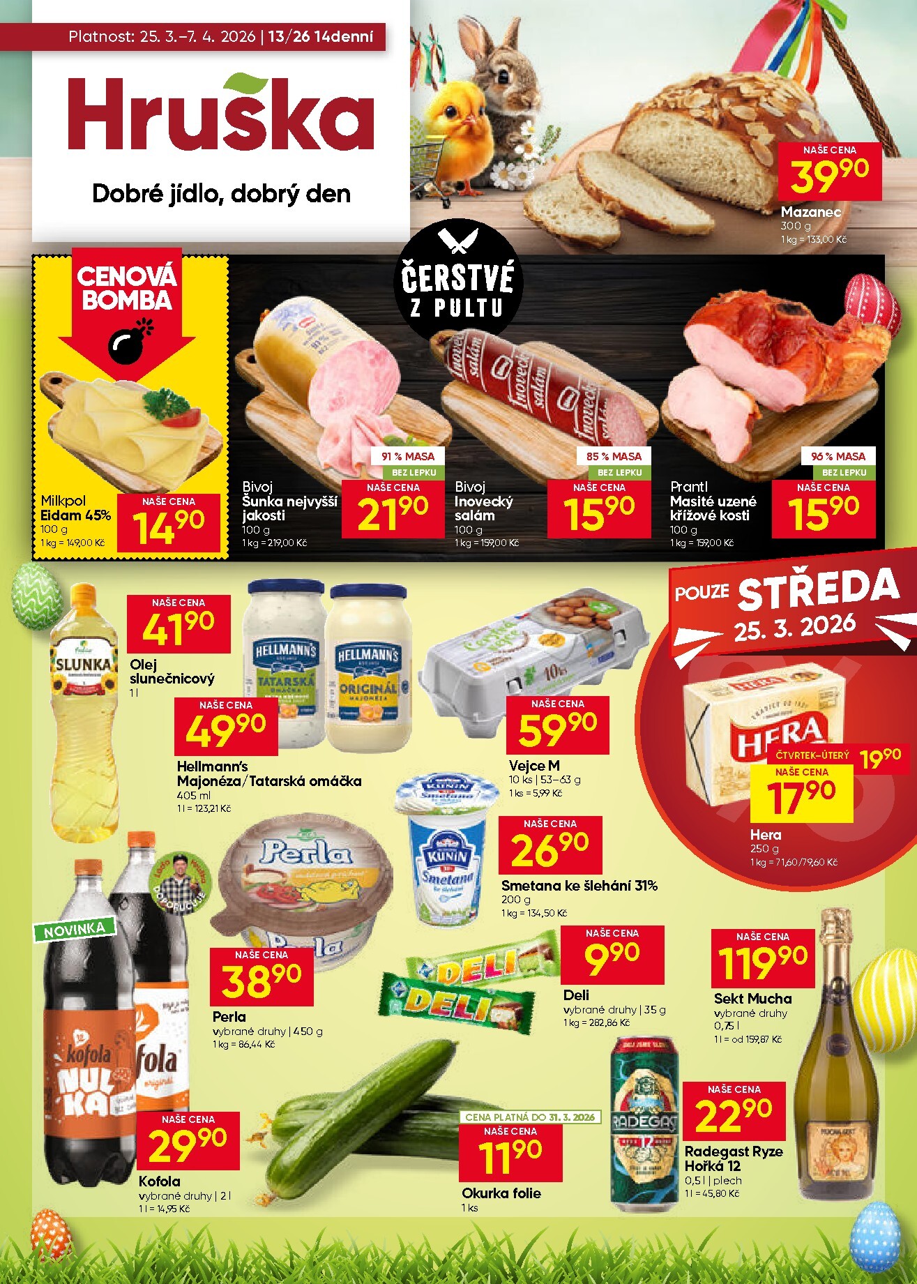 hruska - Hruška leták platný od středy 25.03.2026 do úterý 07.04.2026