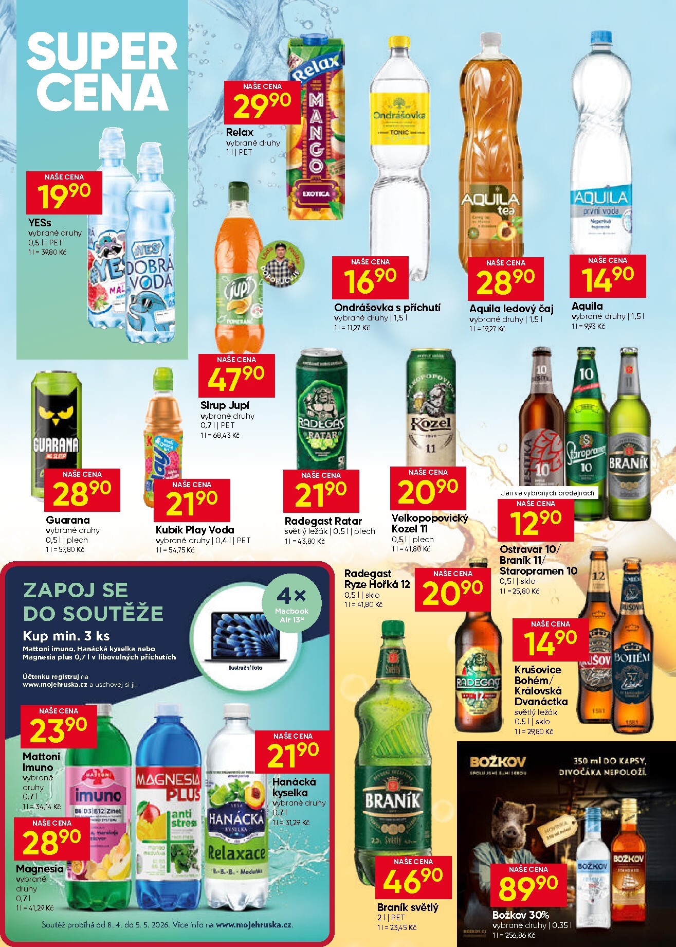 hruska - Aktuální Hruška leták platný od středy 15.04.2026 do úterý 21.04.2026 - page: 8