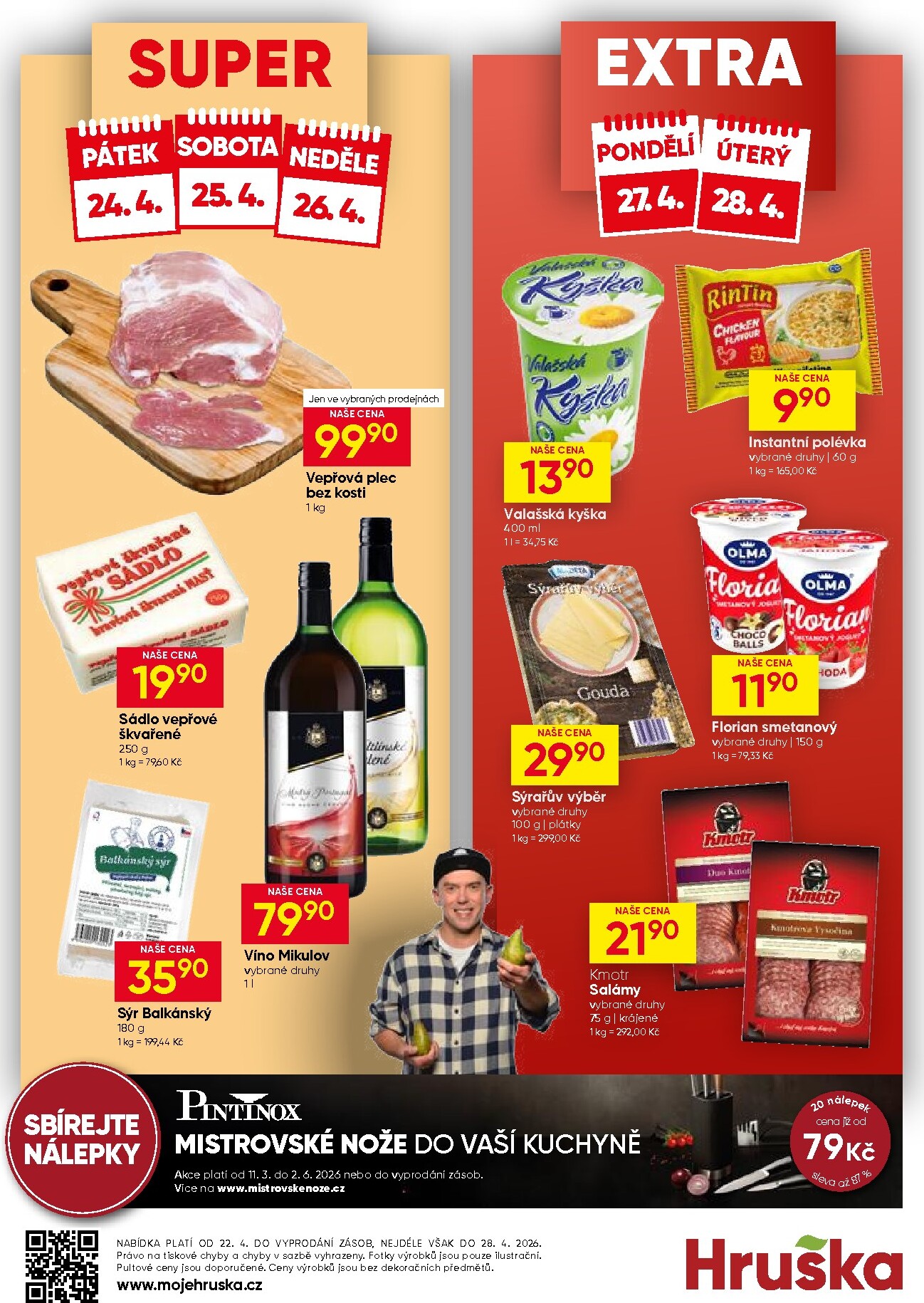 hruska - Aktuální Hruška leták platný od středy 22.04.2026 do úterý 28.04.2026 - page: 12
