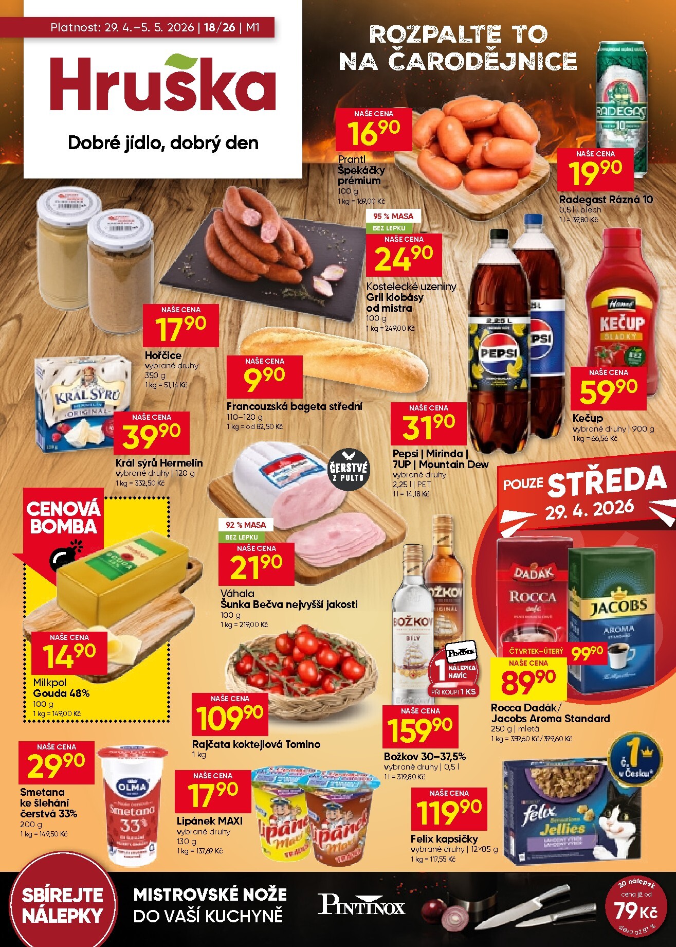 hruska - Aktuální Hruška leták platný od středy 29.04.2026 do úterý 05.05.2026