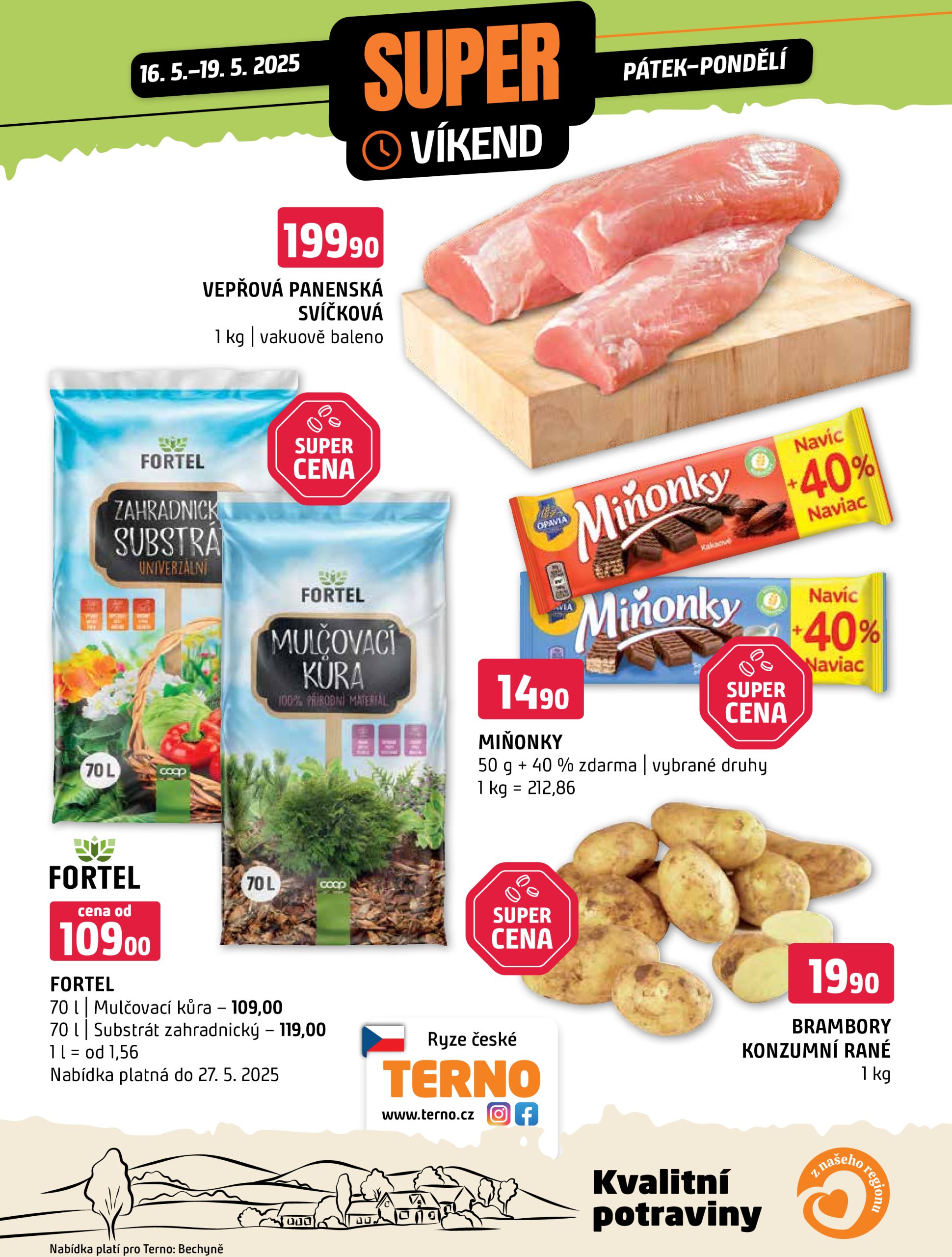 terno - Leták Terno - Super víkend od 16.05. do 19.05.