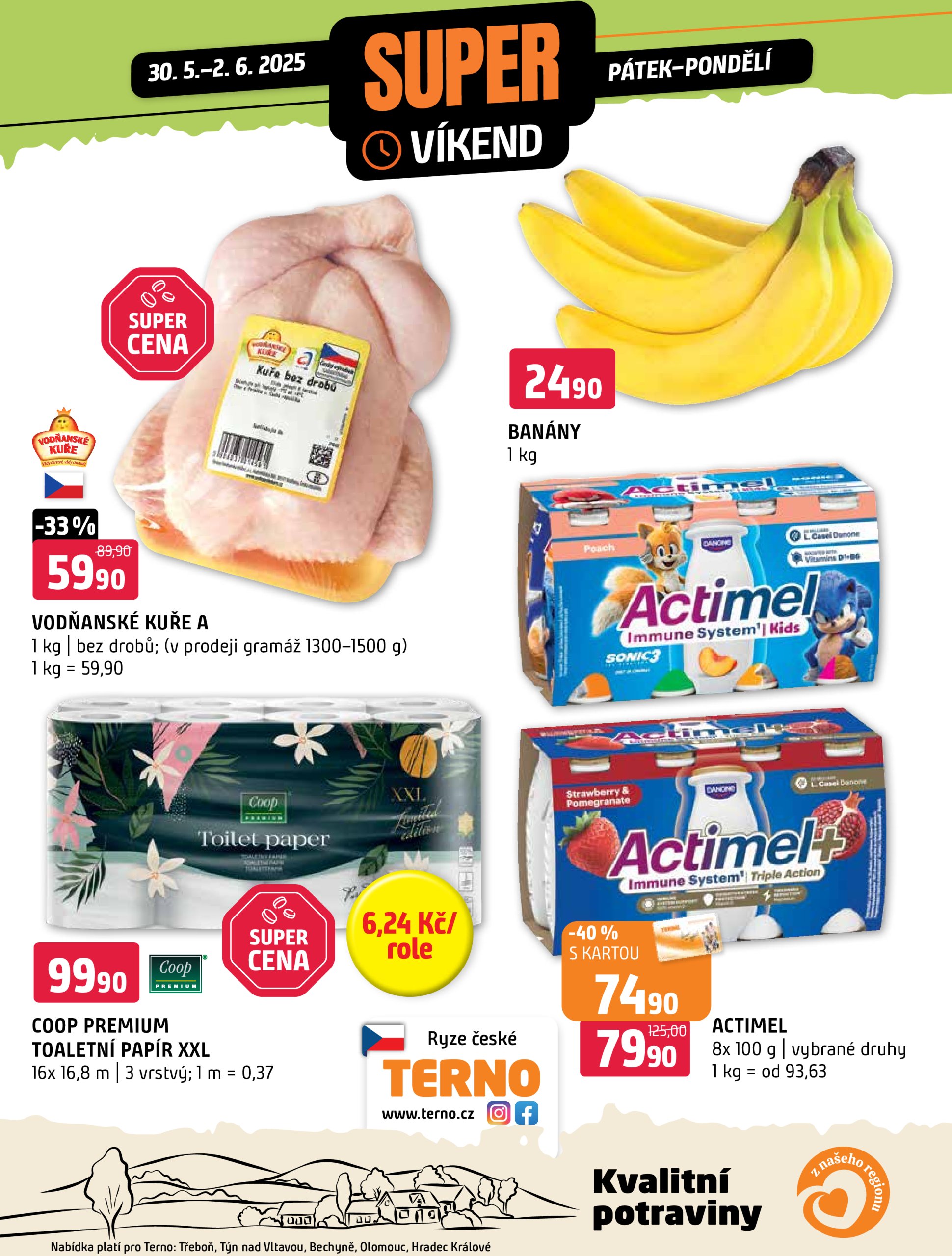 terno - Leták Terno - Super víkend od 30.05. do 02.06.