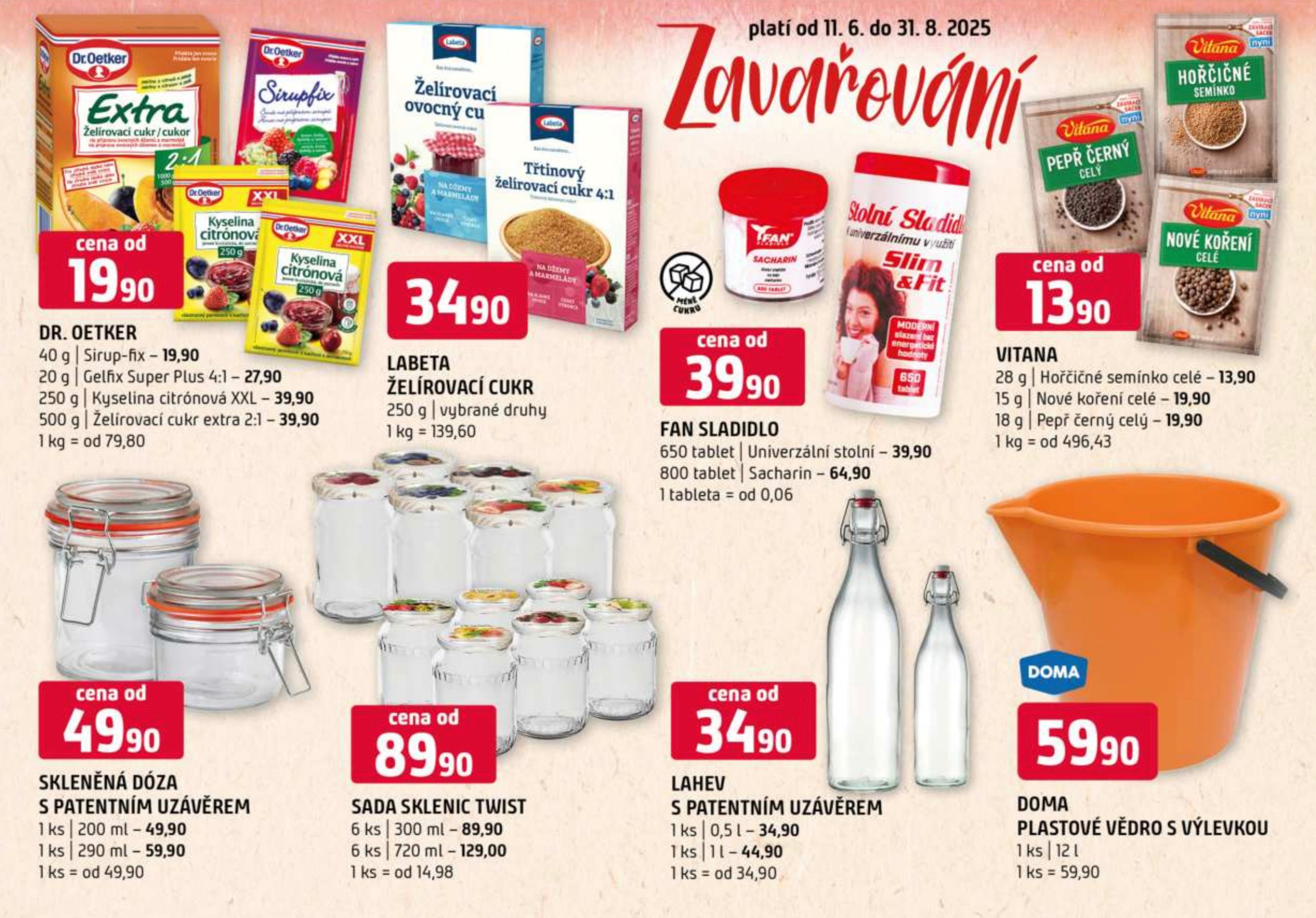 terno - Leták Terno - Zavařování od 11.06. do 31.08.