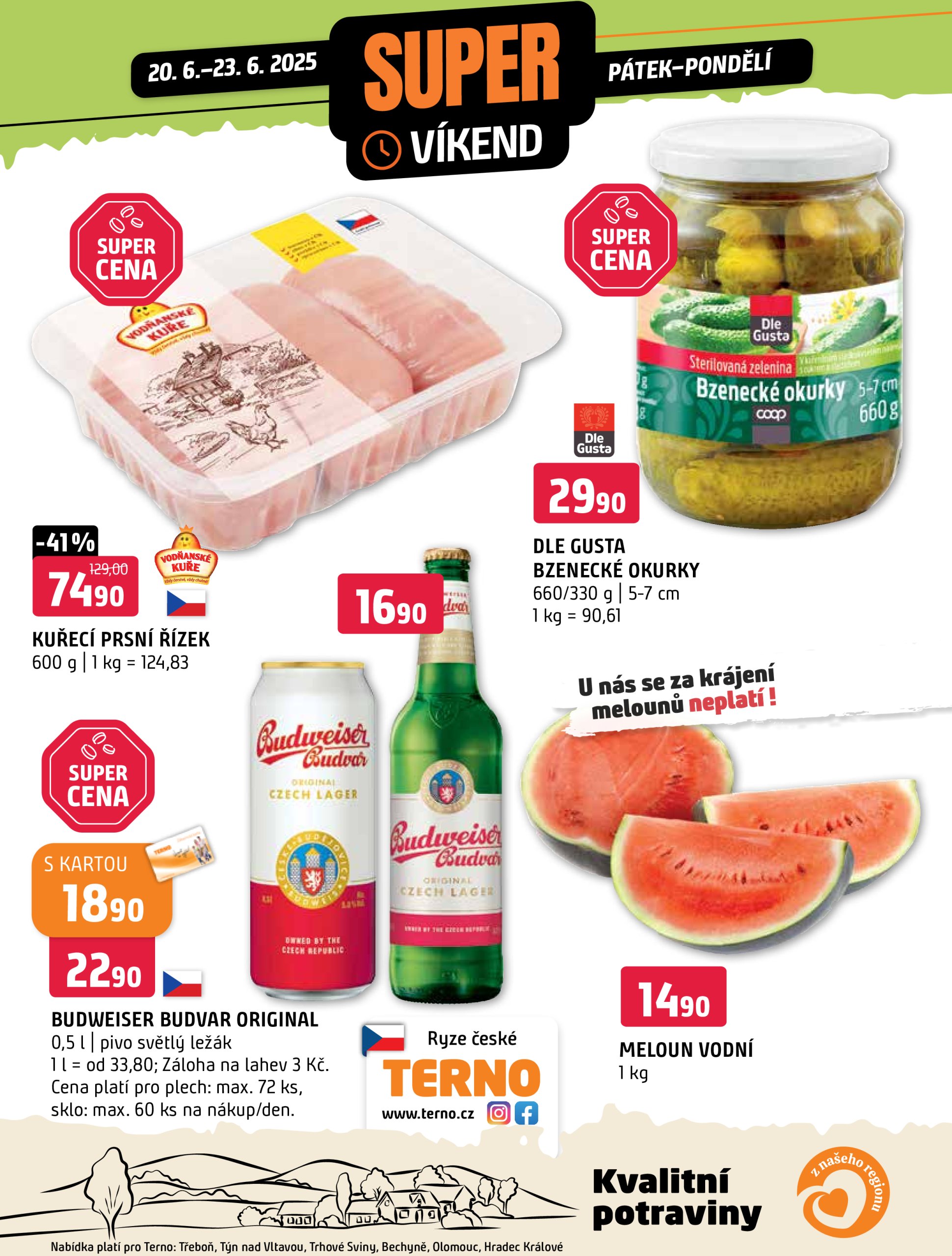 terno - Leták Terno - Super víkend od 20.06. do 23.06.