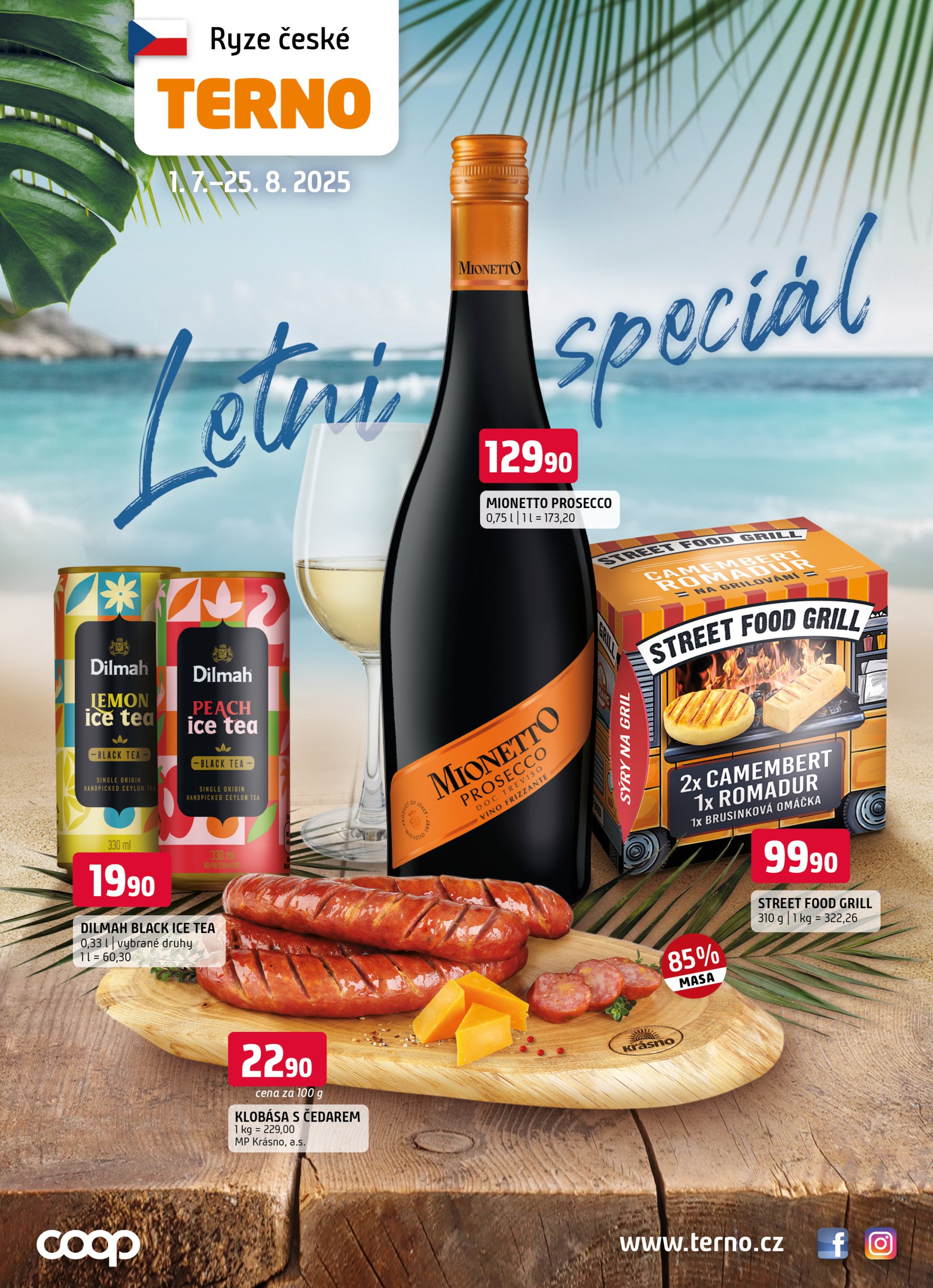 terno - Leták Terno - Letní speciál od 01.07. do 25.08.