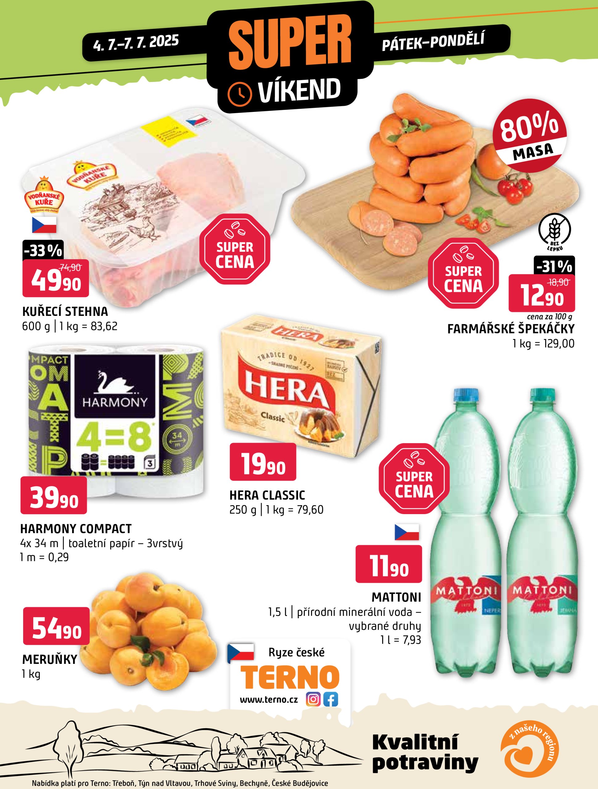 terno - Leták Terno - Super víkend od 04.07. do 07.07. - page: 1