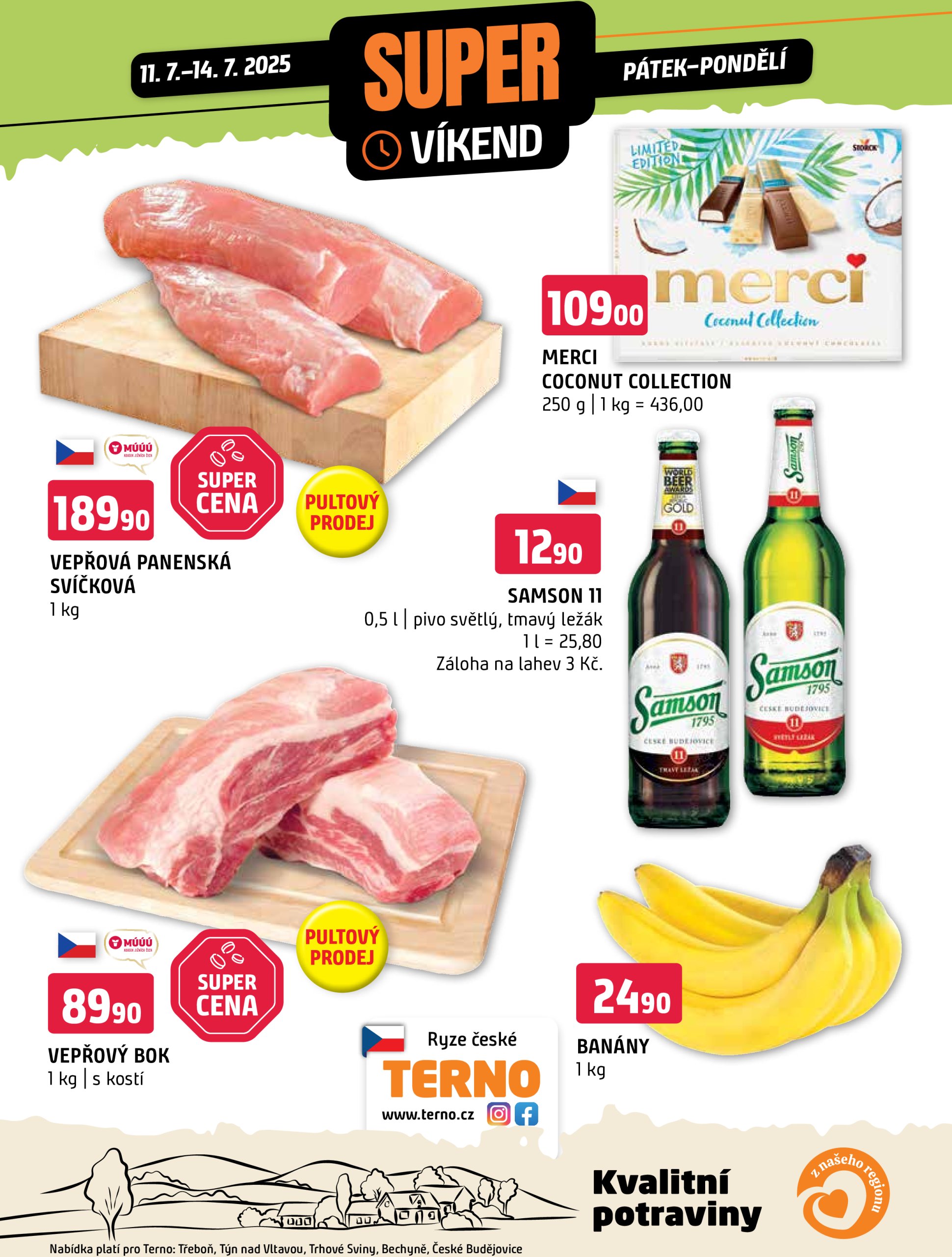 terno - Leták Terno - Super víkend od 11.07. do 14.07.