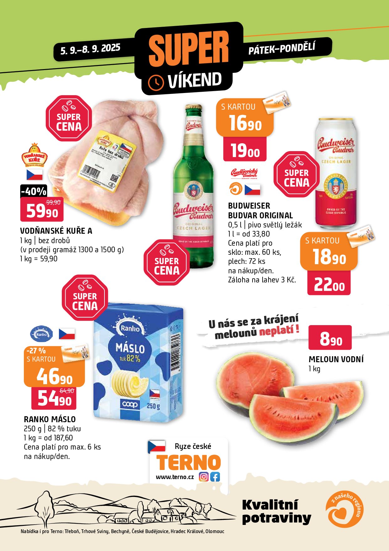 terno - Leták Terno - Super víkend od 05.09. do 08.09. - page: 1