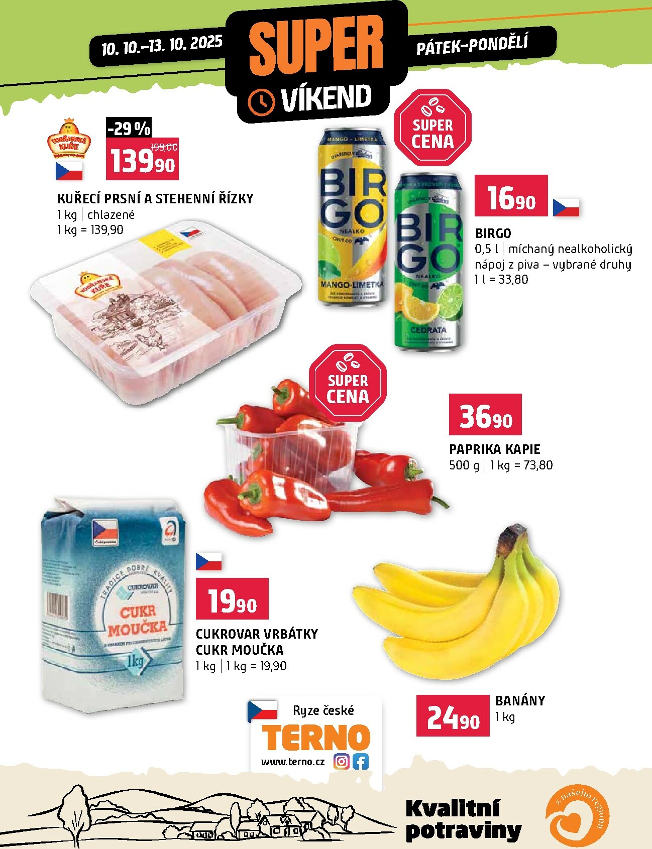 terno - Aktuální leták Terno - Super víkend od 10.10. do 13.10.