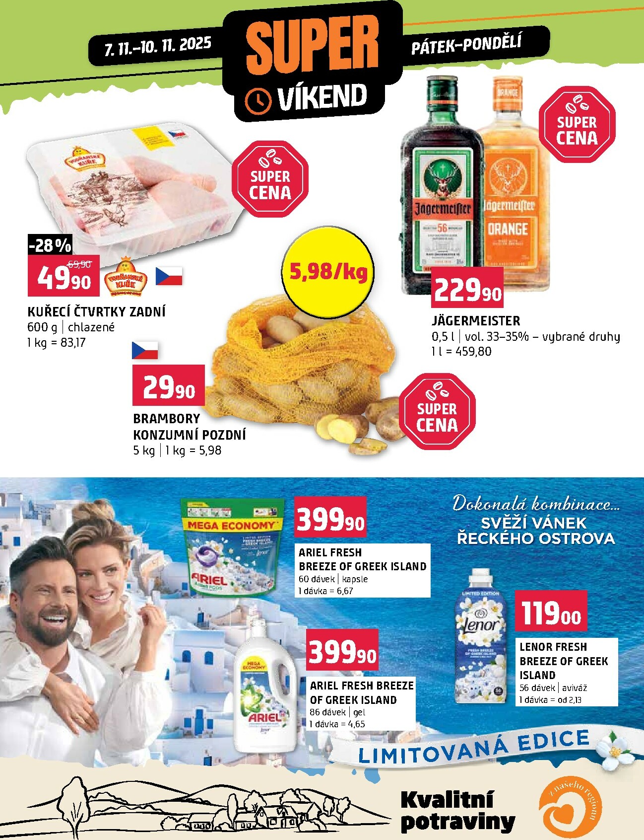 terno - Aktuální leták Terno - Super víkend od 07.11. do 10.11.