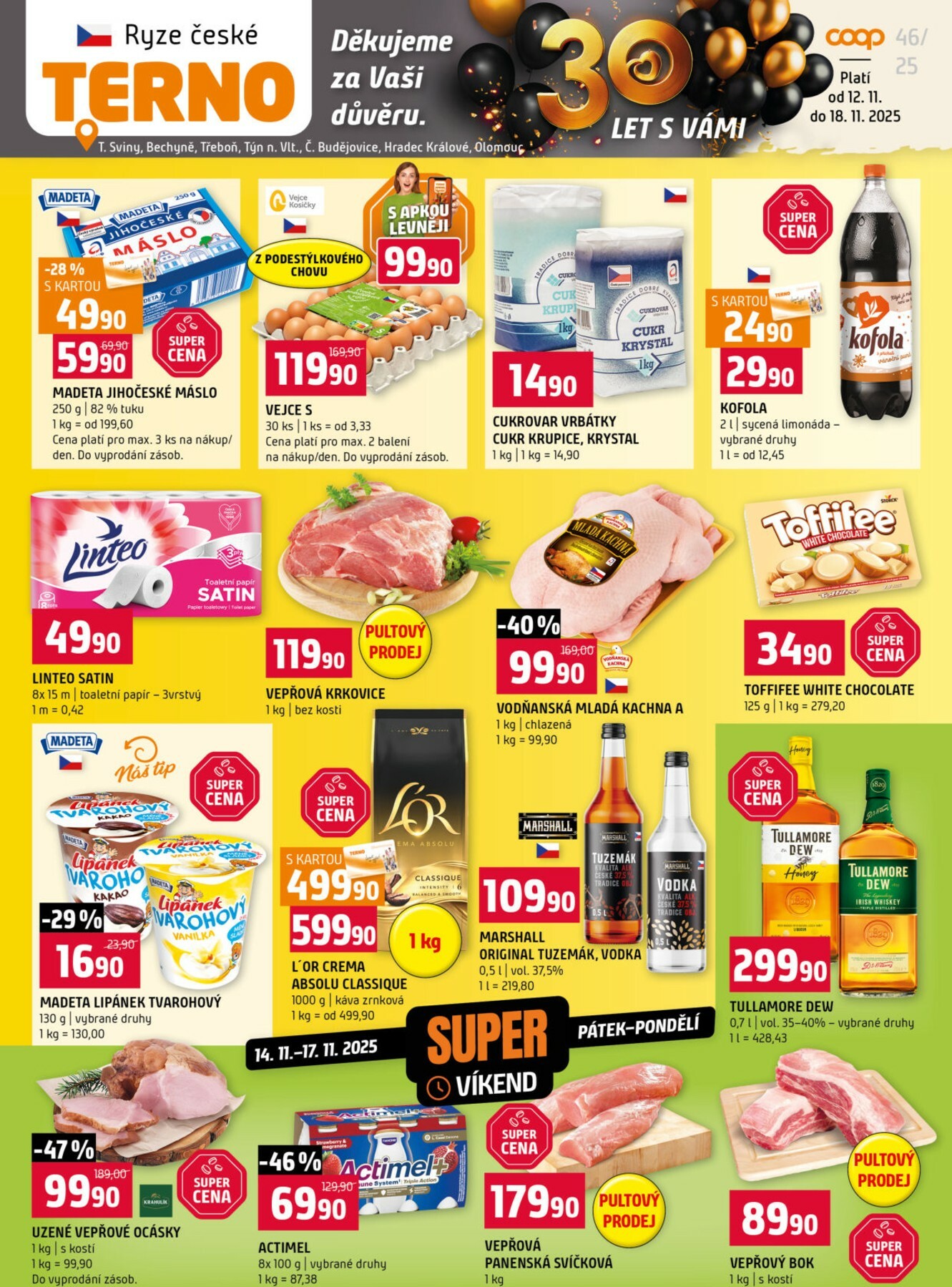 terno - Aktuální leták Terno od 12.11. do 18.11.